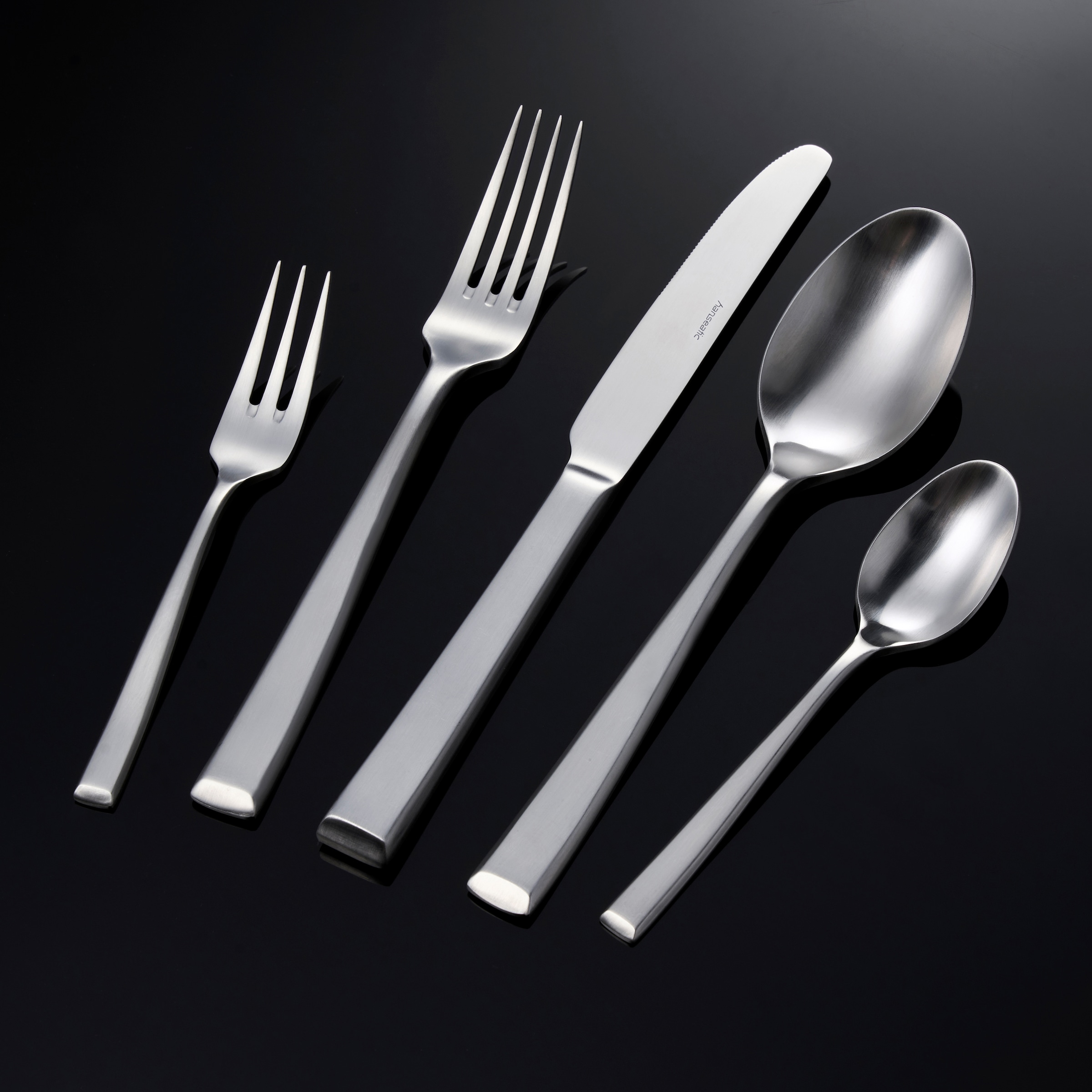 Hanseatic Set de couverts »PREMIUM« verstärktes Material und trapezförmiges Design am Griffende