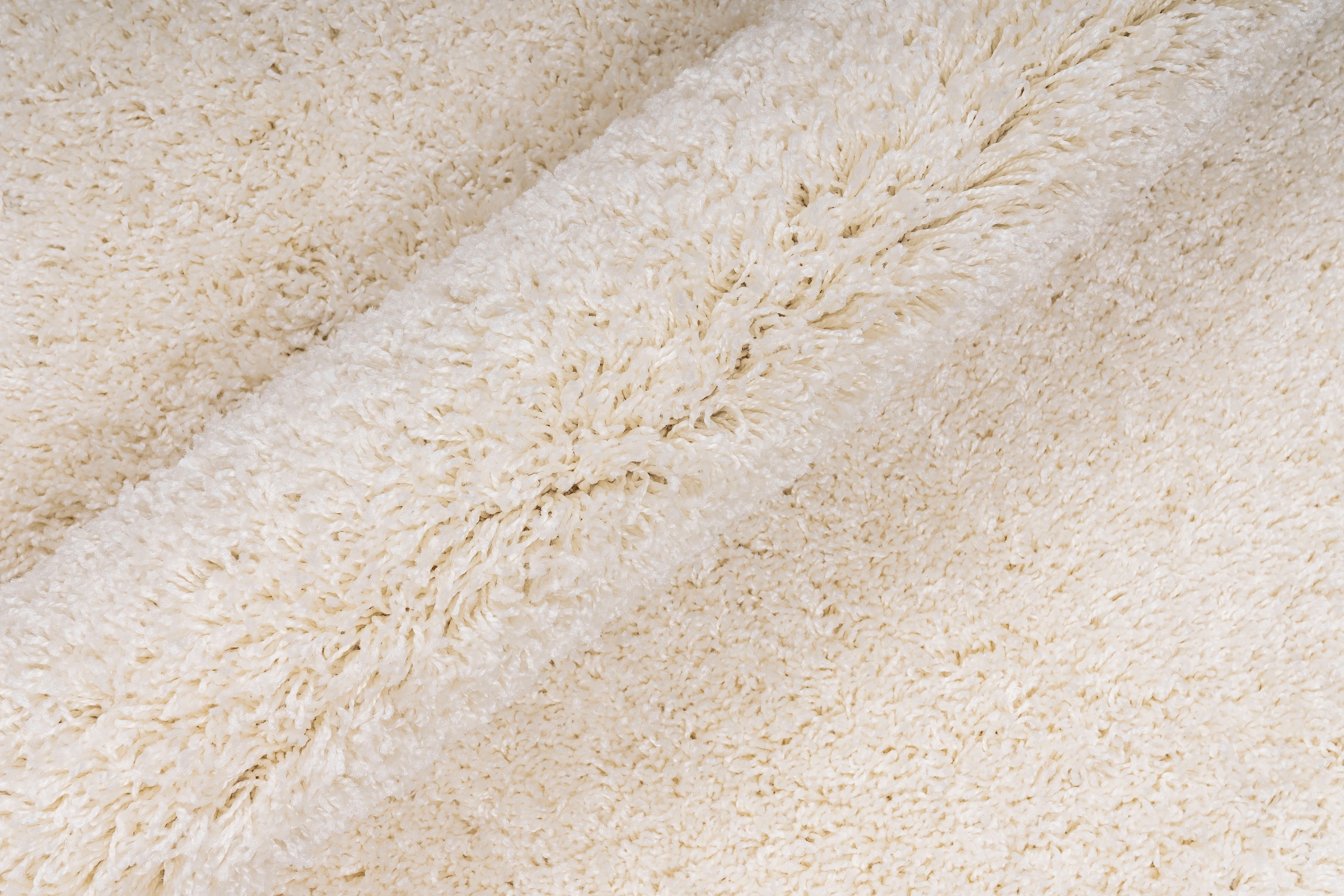 my home Teppich »Viva Teppich rund« rund 45 mm Höhe Uni-Farben, einfarbig, besonders weich und kuschelig