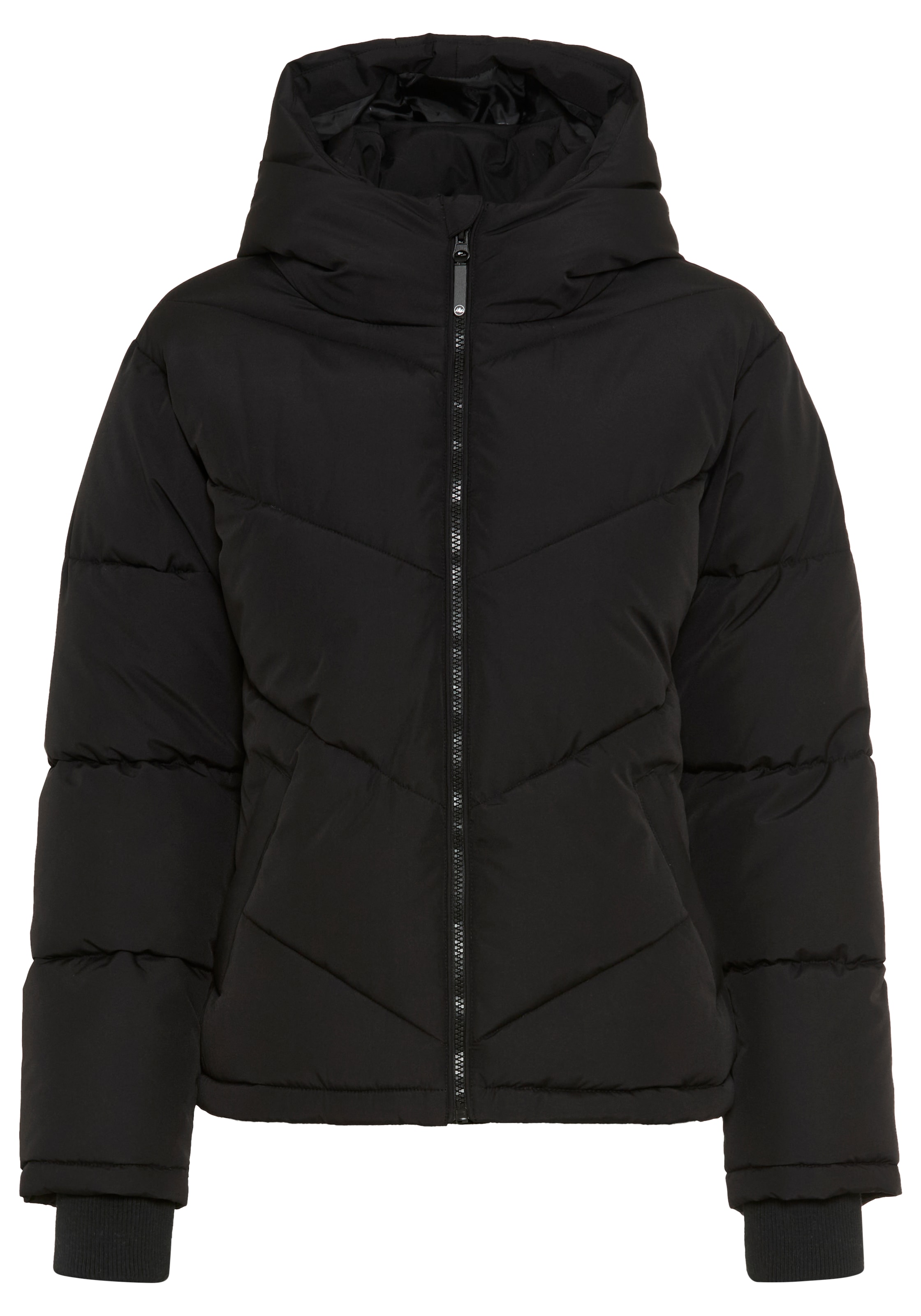 Polarino Steppjacke mit Kapuze Puffer Jacke mit Kapuze, figurumspielend, wärmend