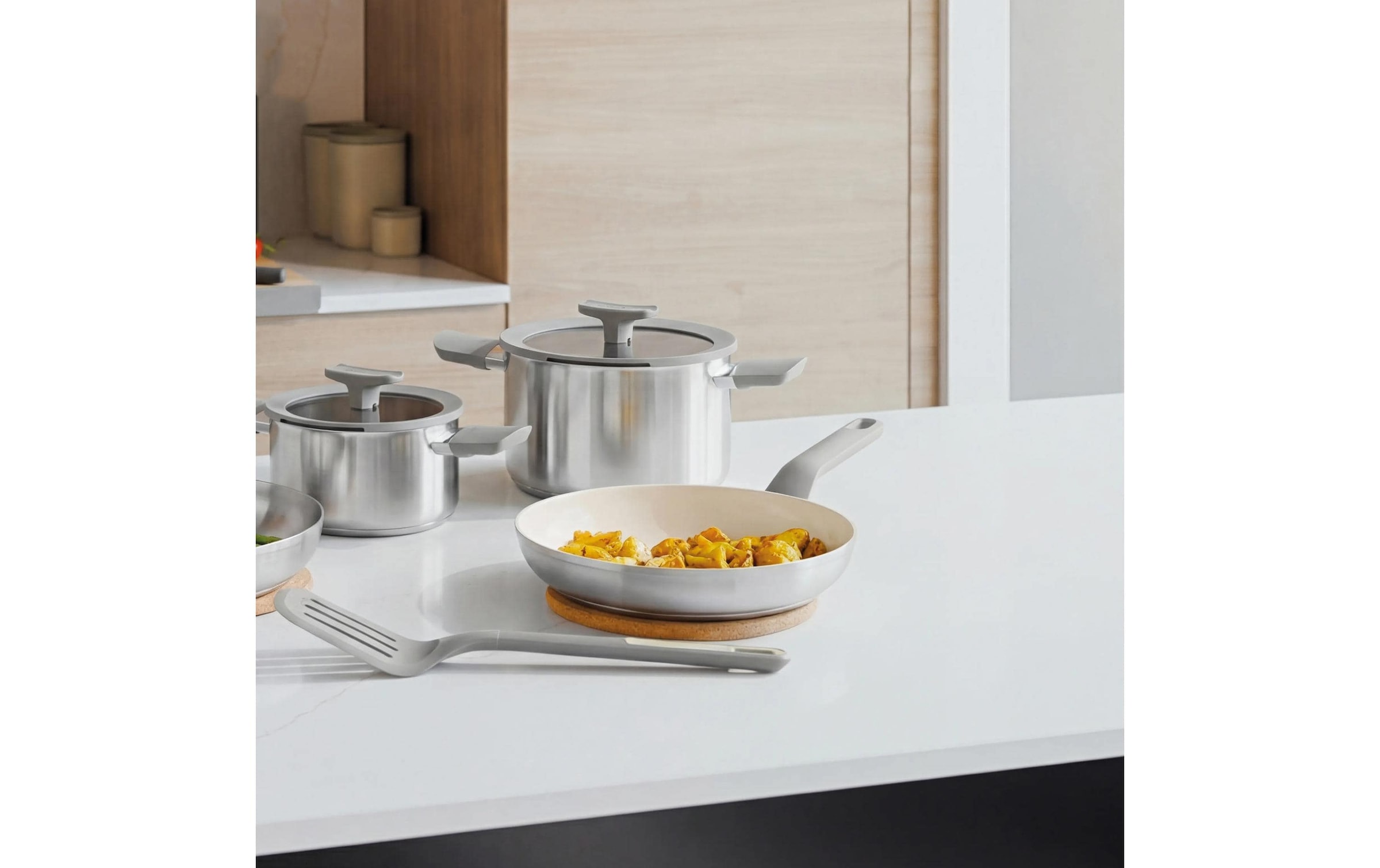 BergHOFF Poêle à frire »Leo Balance NS 24 cm« Acier inoxydable