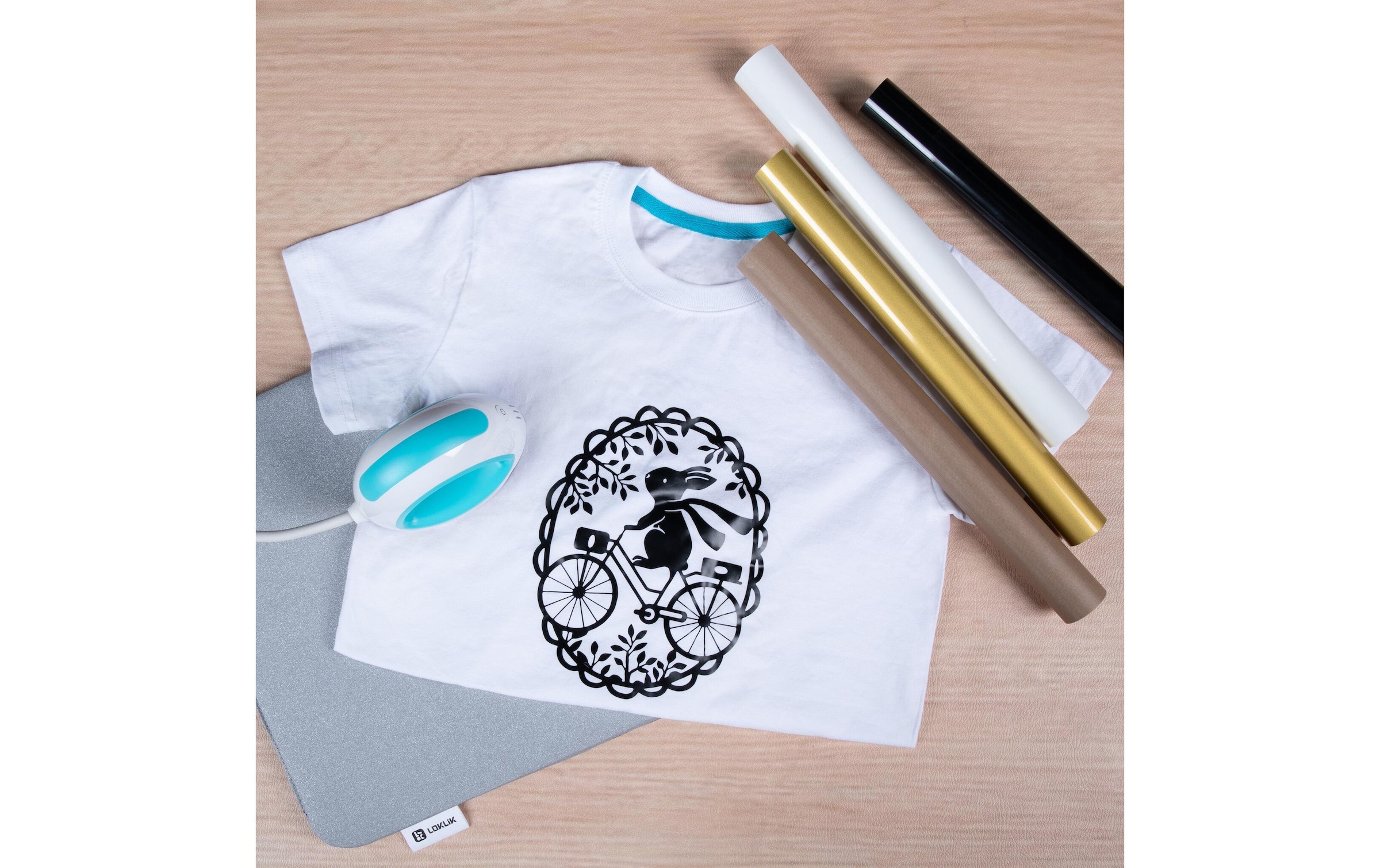 LOKLIK Dekorationsfolie »Bündel & Pakete« Ihr ultimativer Einstieg in die Welt des Heisspressens