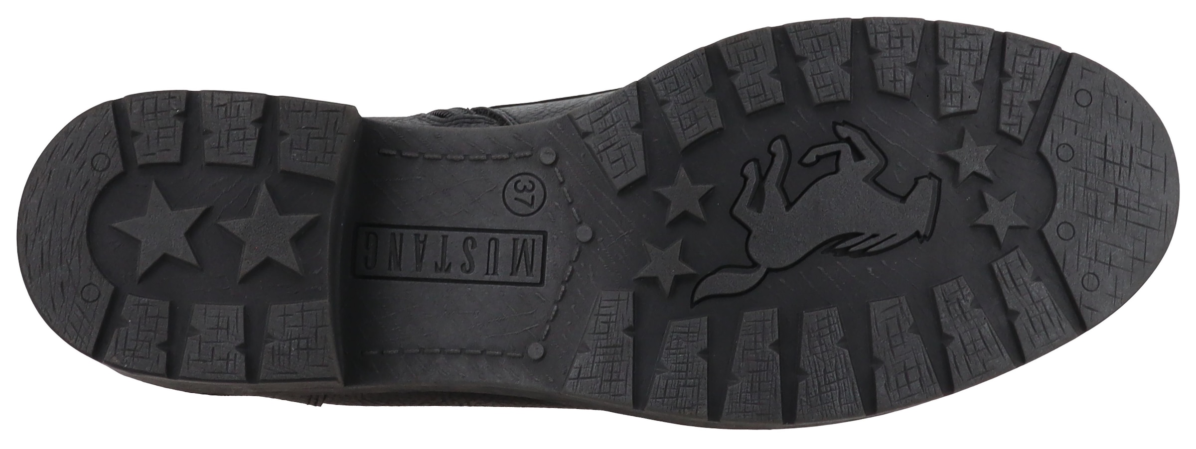 Mustang Shoes Bottes d'hiver »Elfi«  bottes d’hiver avec fermeture éclair et laçage marqué
