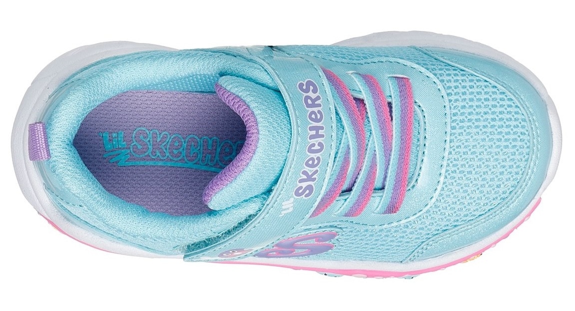 Skechers Chaussures de marche »PLAY SCENE-FUN SQUAD«  Sneaker mit bunten Motiven verziert, Grössenschablone zum Download