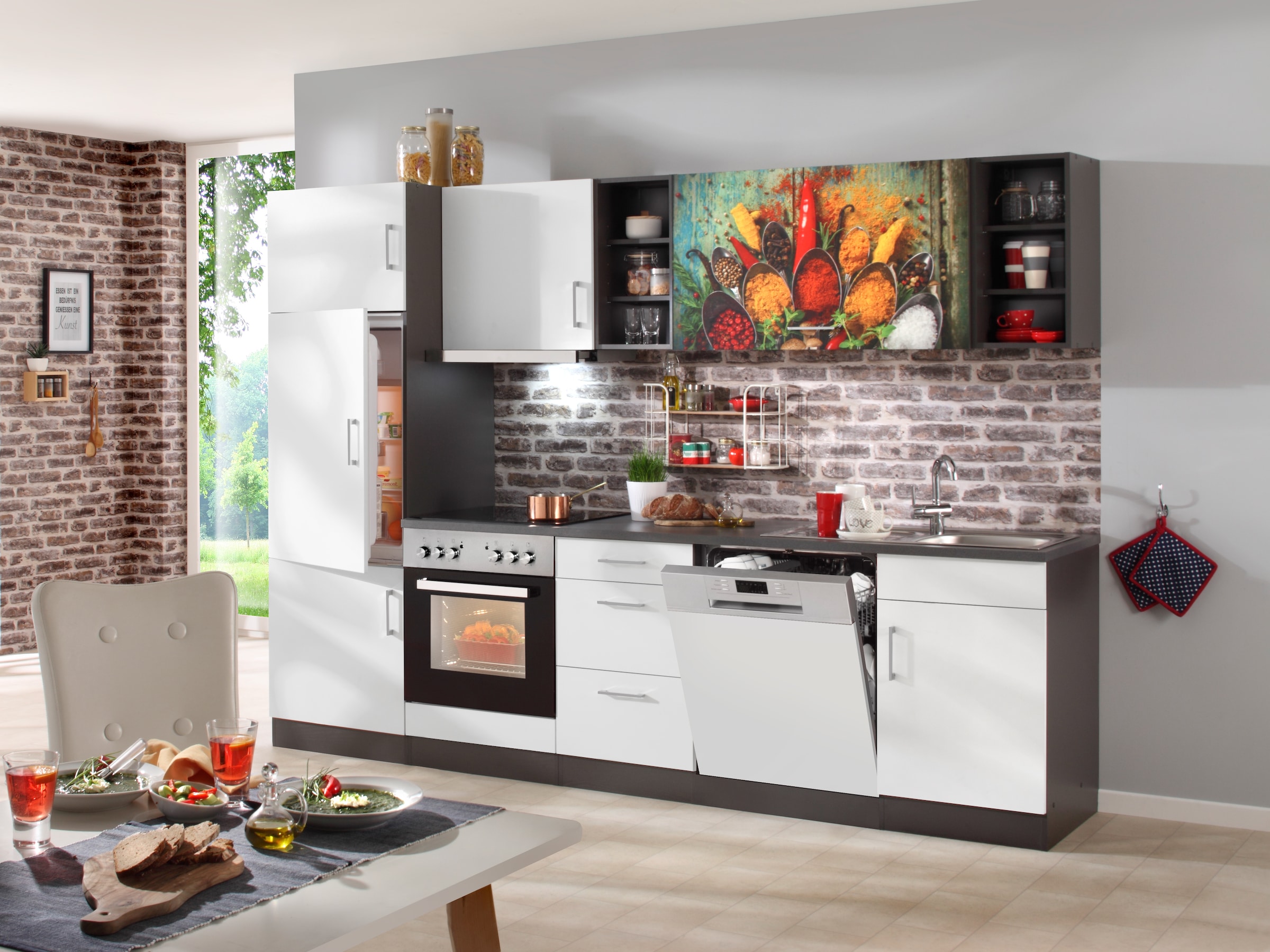 KOCHSTATION Armoire encastrée pour cuisinière »KS-Paris« largeur 60 cm