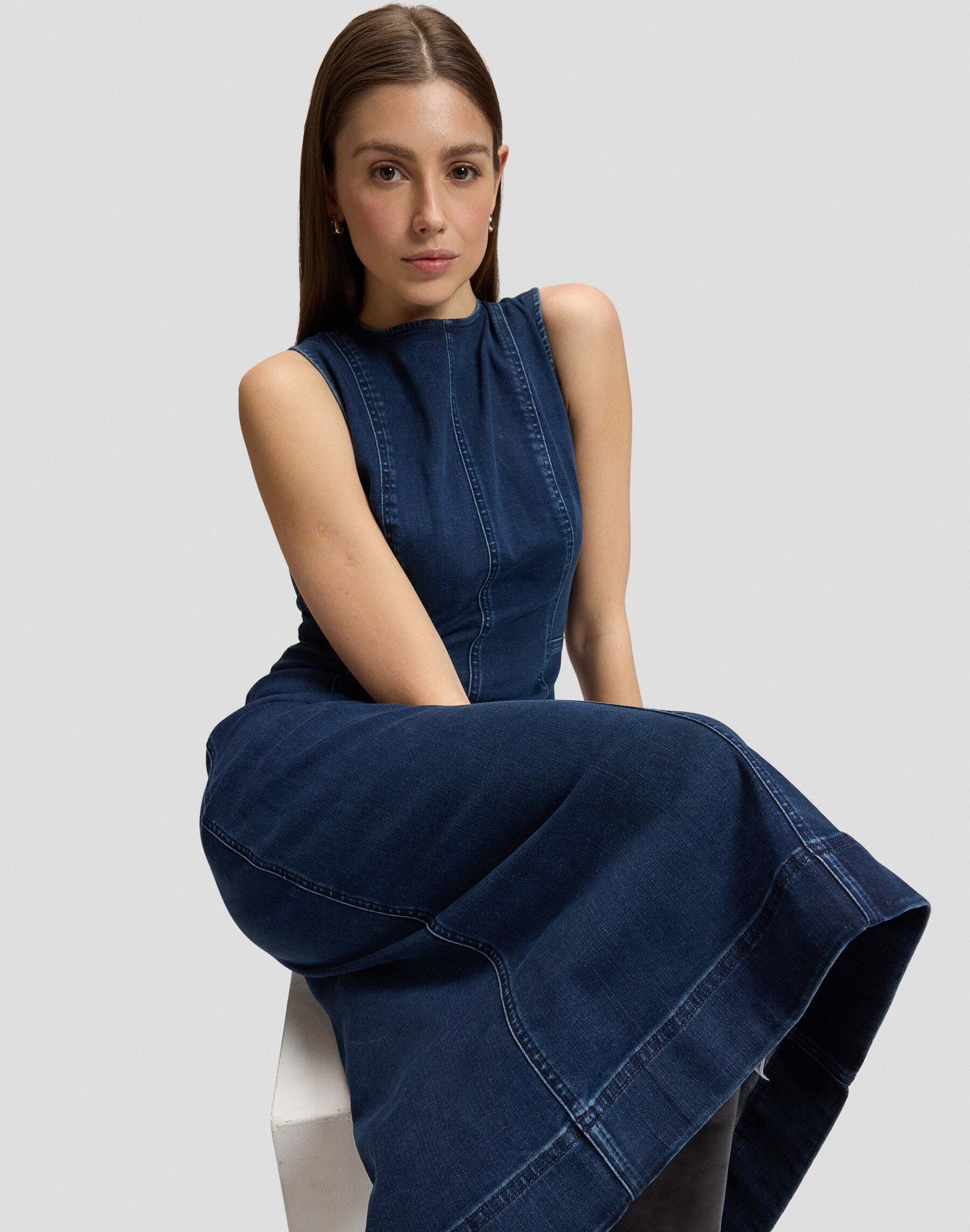Lee® Robe en jean »Lee Jeanskleid Shaped«