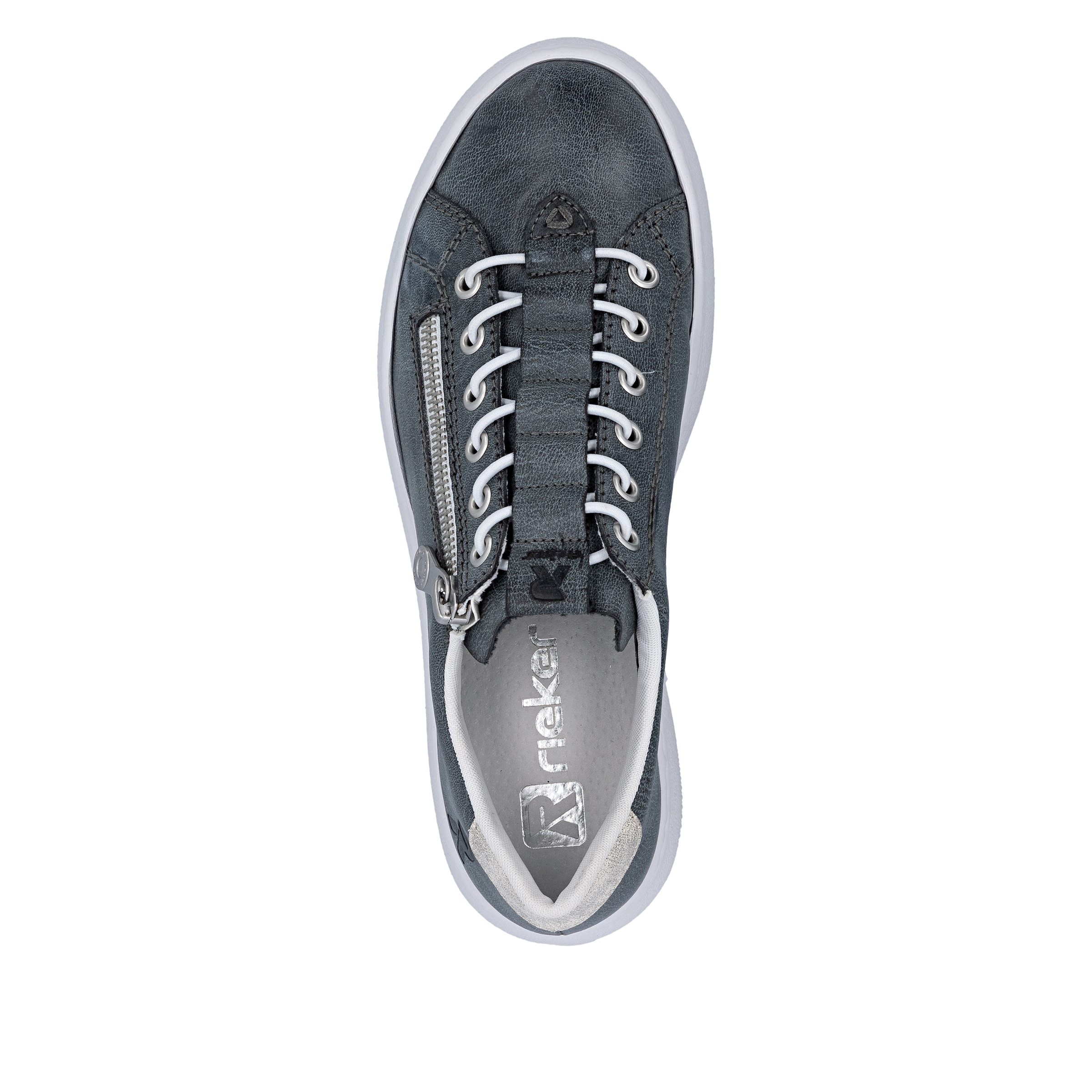 Rieker Baskets à plateforme  Baskets, baskets slip-on, chaussons avec rembourrage en peau de mouton