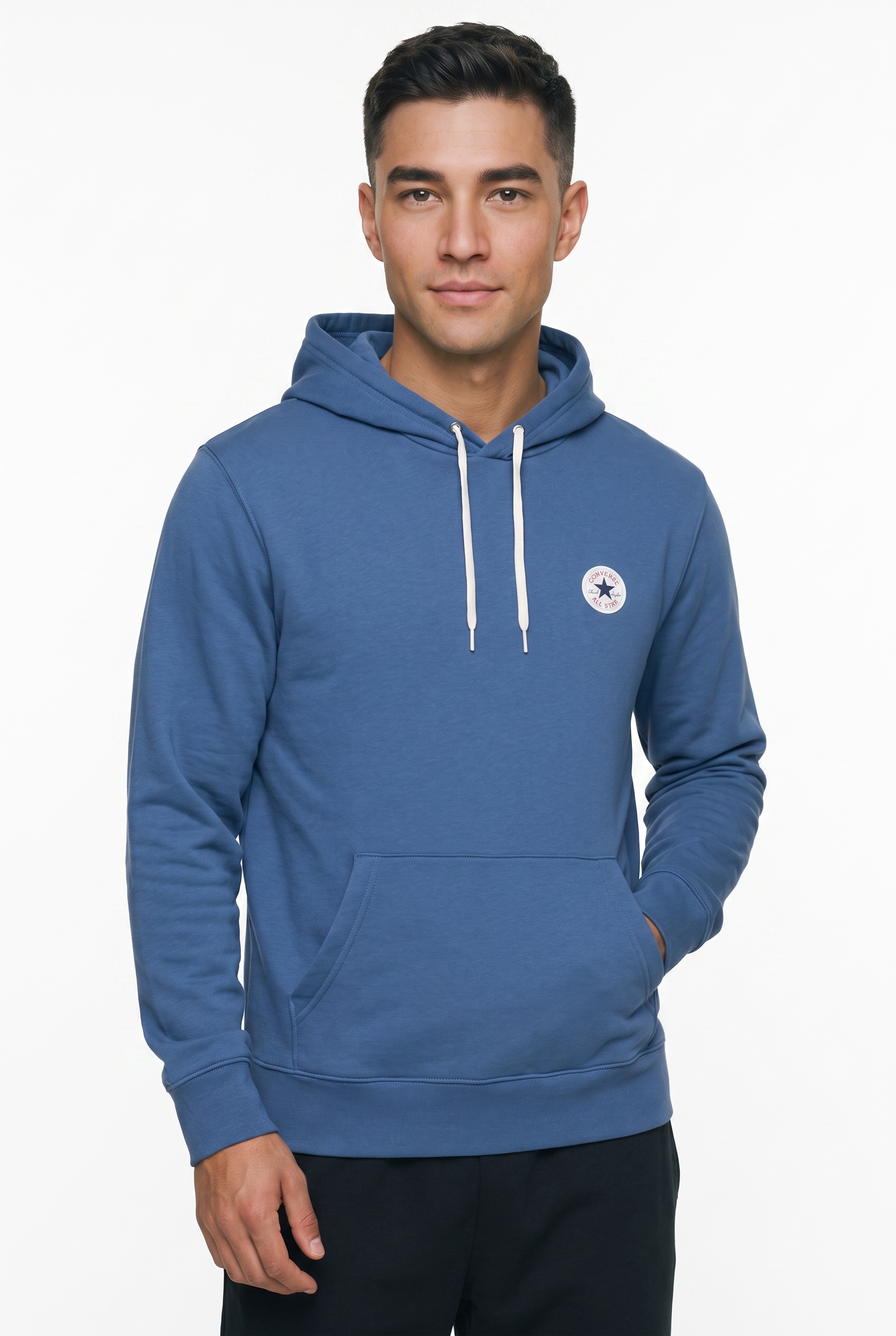 Converse Kapuzensweatshirt »CHUCK PATCH HOODIE (CLASSIC FLEECE)«, mit sportlichem Stil, Langarm-Design, aus Baumwolle und Polyester
