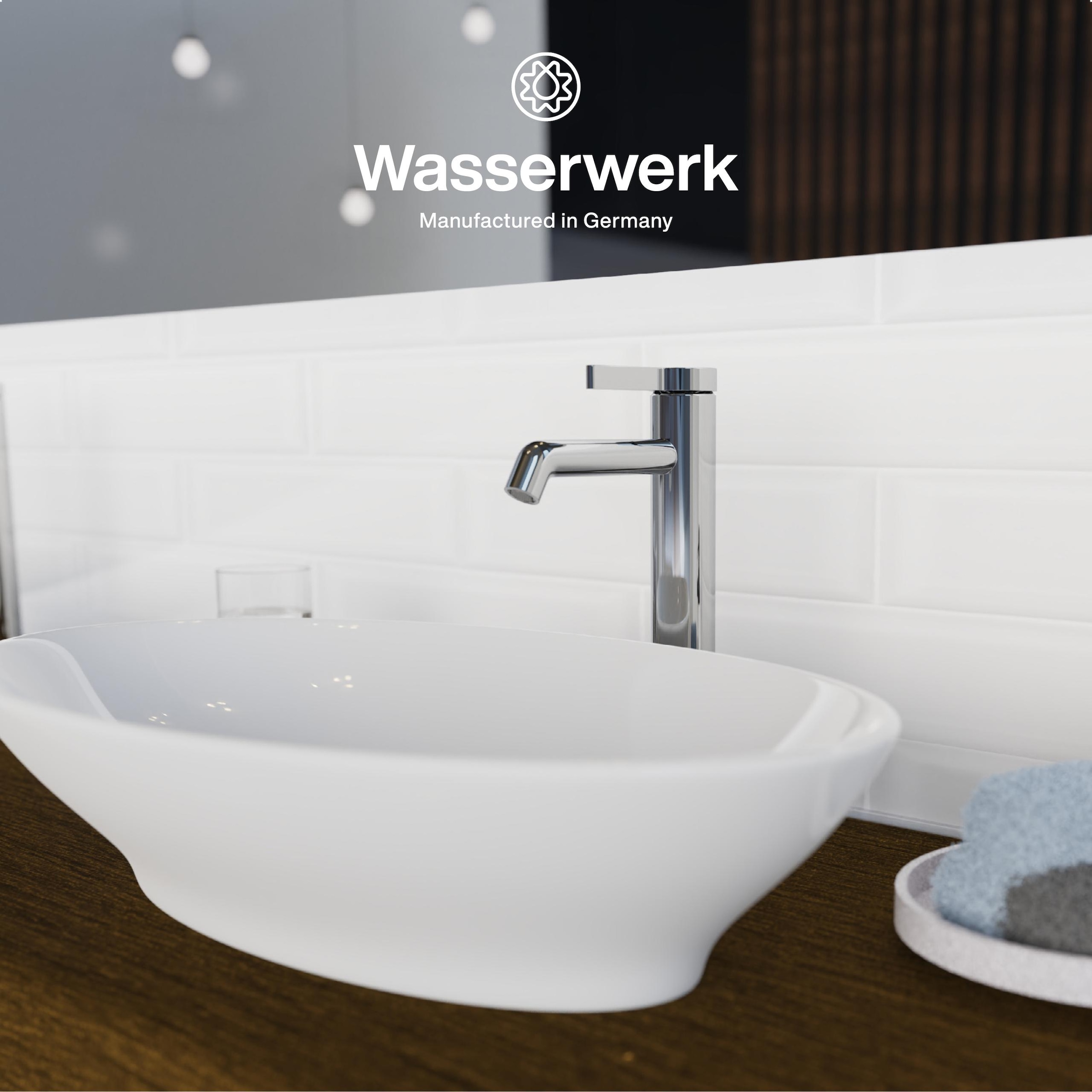 WASSERWERK Robinet de lavabo »WT 11« incl. popup, économie d'eau