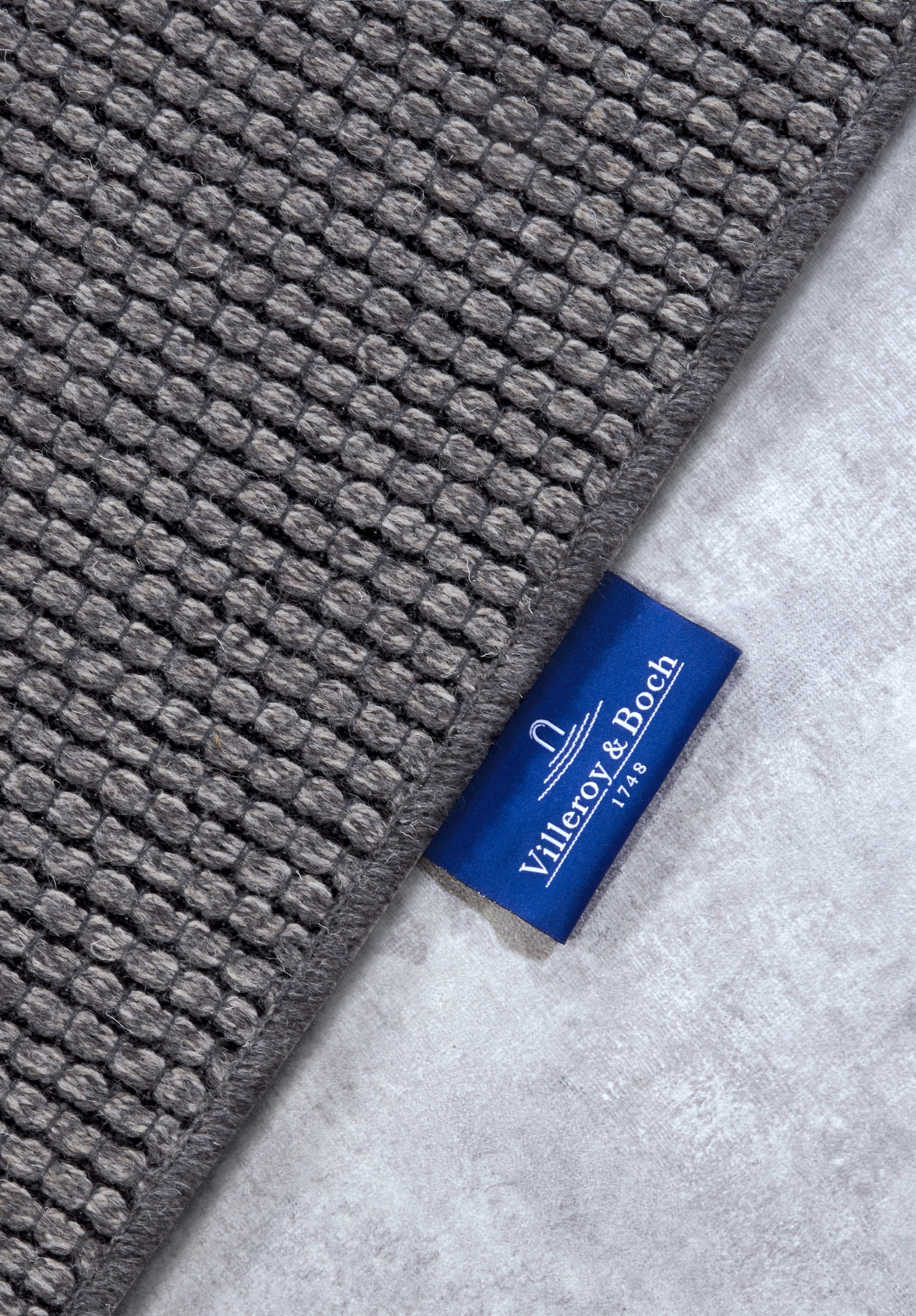 Villeroy & Boch Wollteppich »Charles« rechteckig 5 mm Höhe Schurwolle, Wolle, Natur, Wohnzimmer, Schlafzimmer, Boho, Skandi