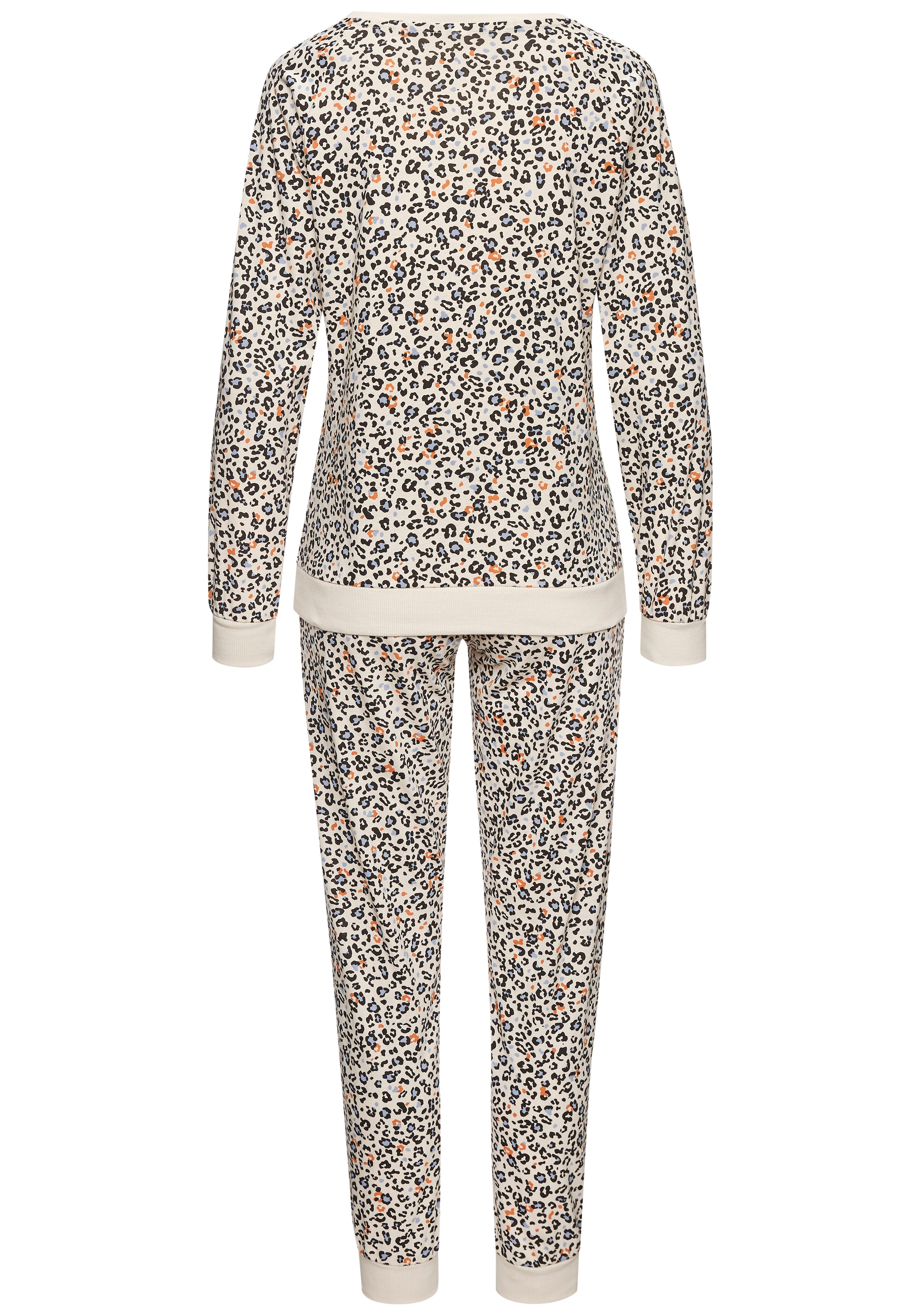 Vivance Dreams Pyjama 2-teilig, 2 tlg. mit schönem Animalprint