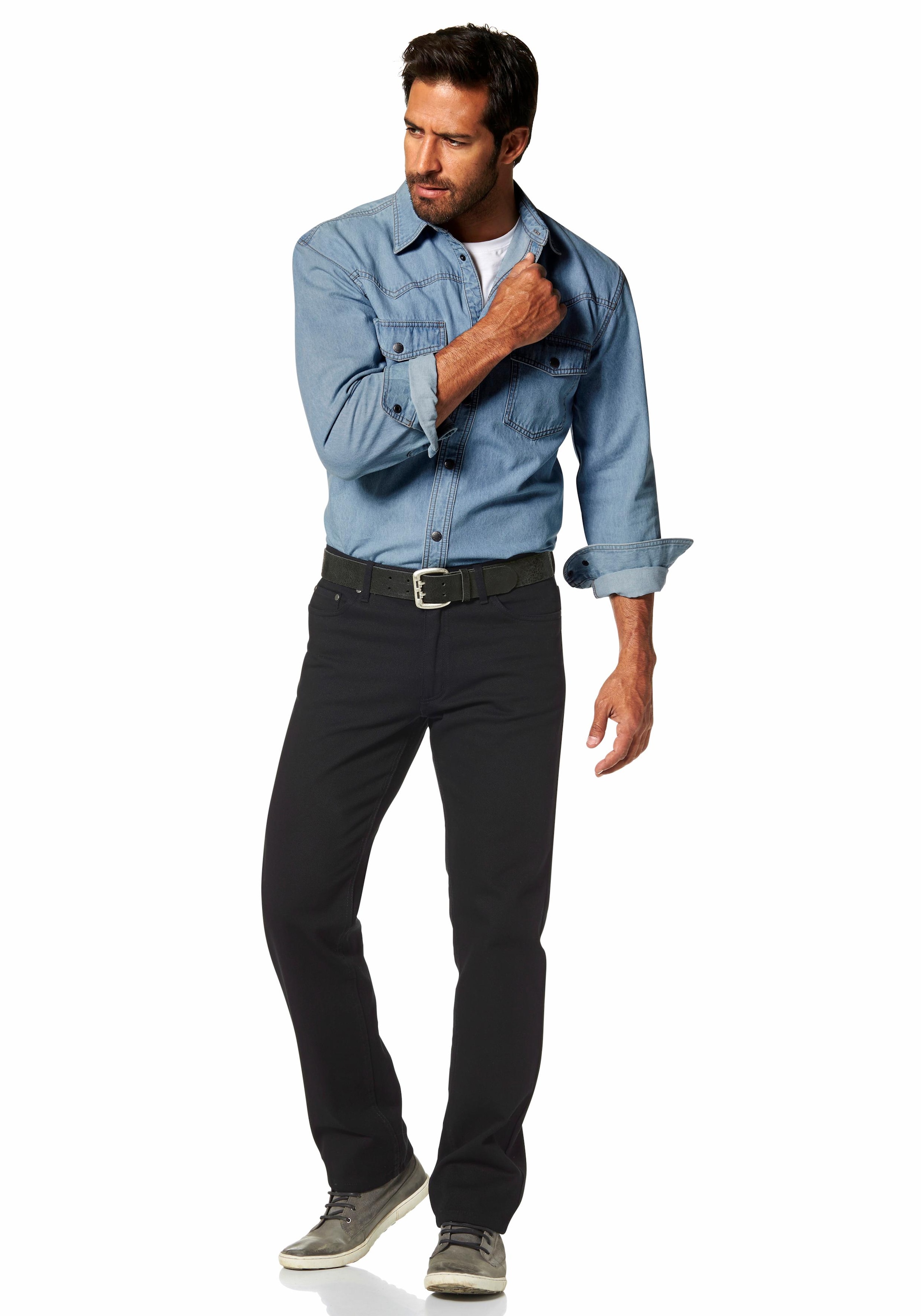 Arizona Chemise en jean Western Stil