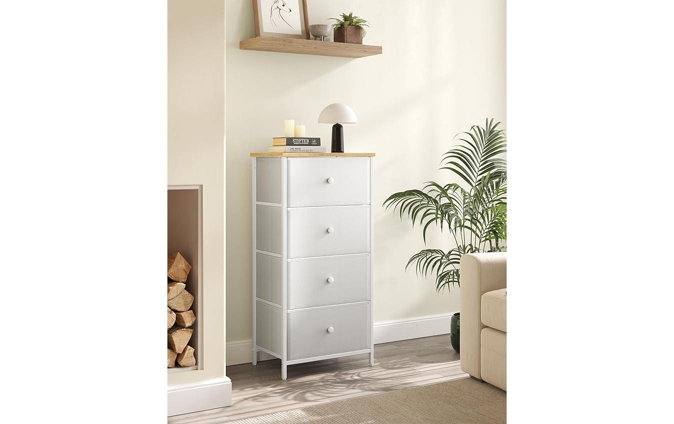 SONGMICS Commode »mit vier Schubladen 30 x 91.7 cm«