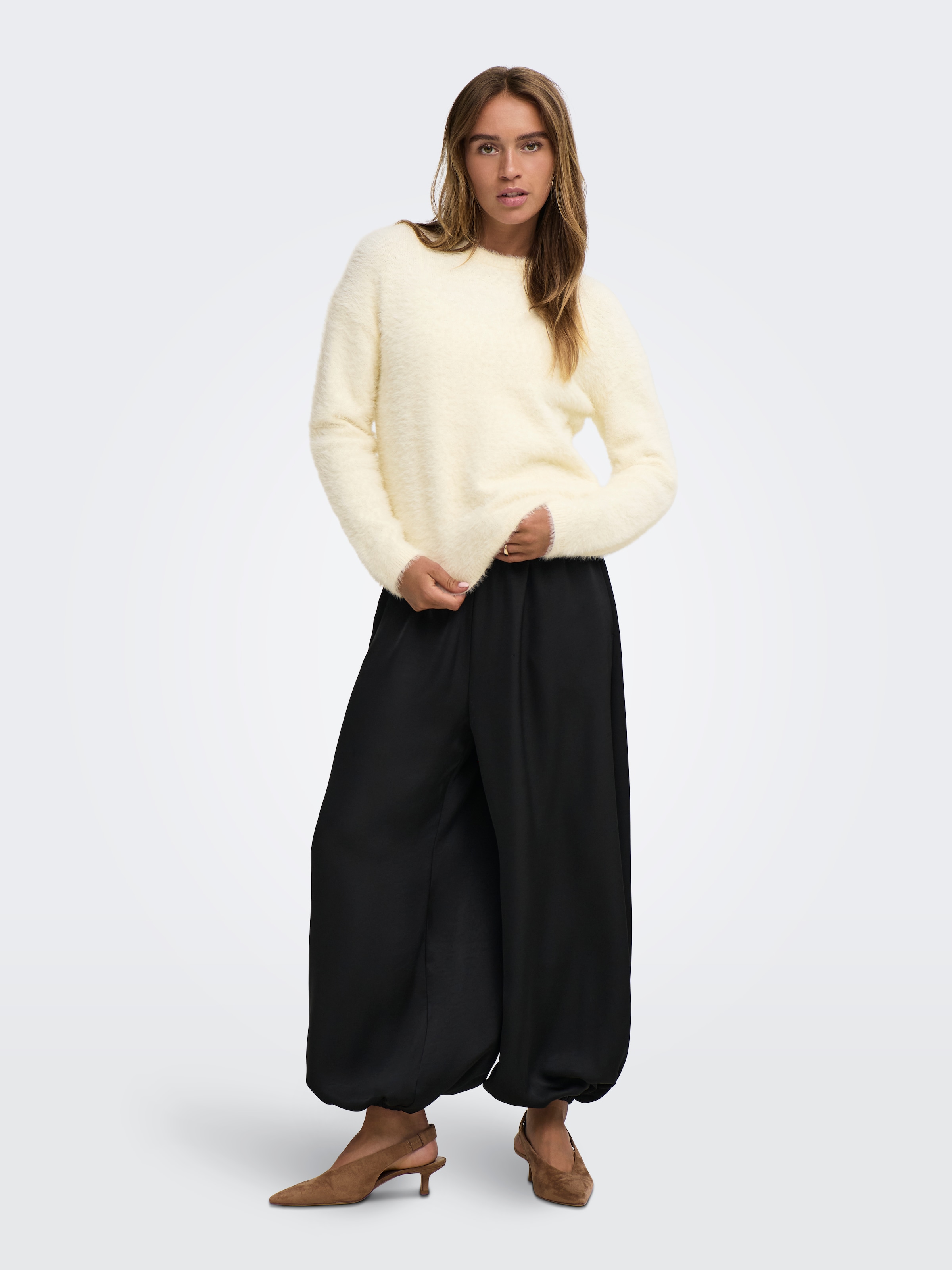 JDY Pull en tricot »JDYPRIME JAYLA L/S ON PULLOVER KNT« mélange de matériaux