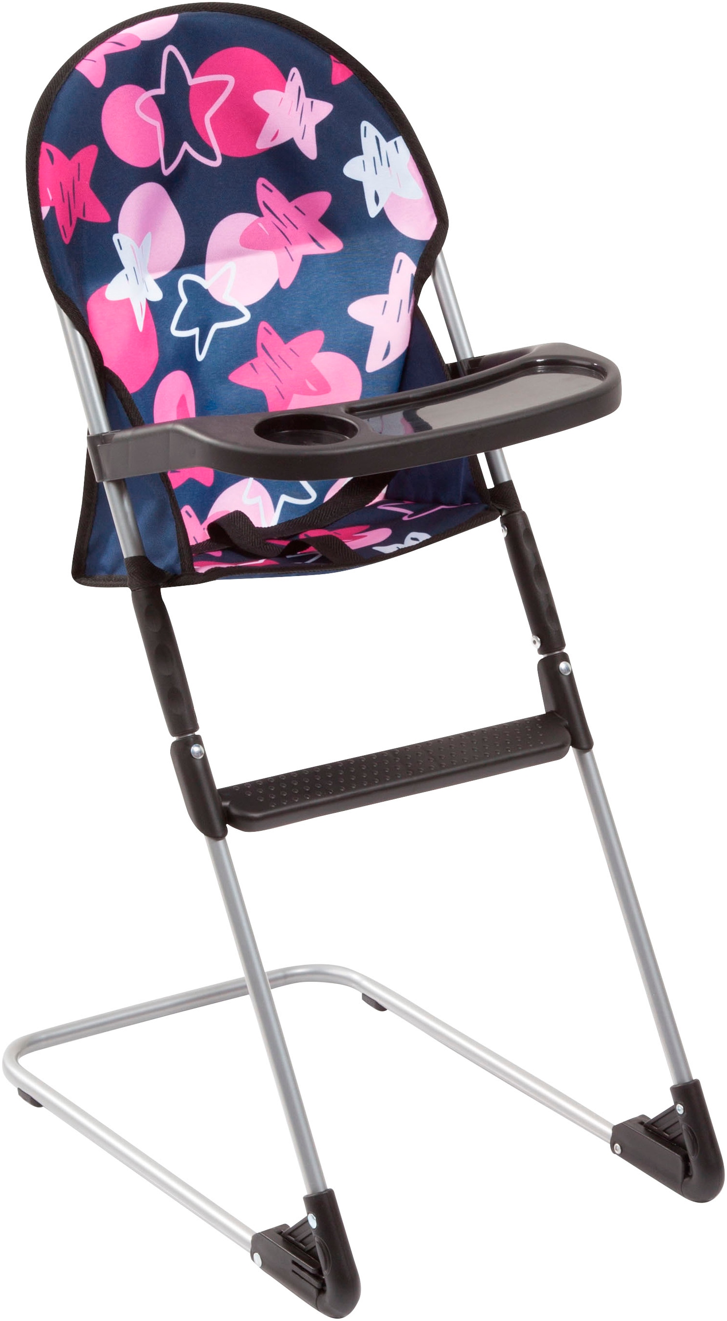 Bayer Meubles de poupées »Puppen-Reisebett« mit Hochstuhl, Spielbogen und Zubehör für die Puppenpflege