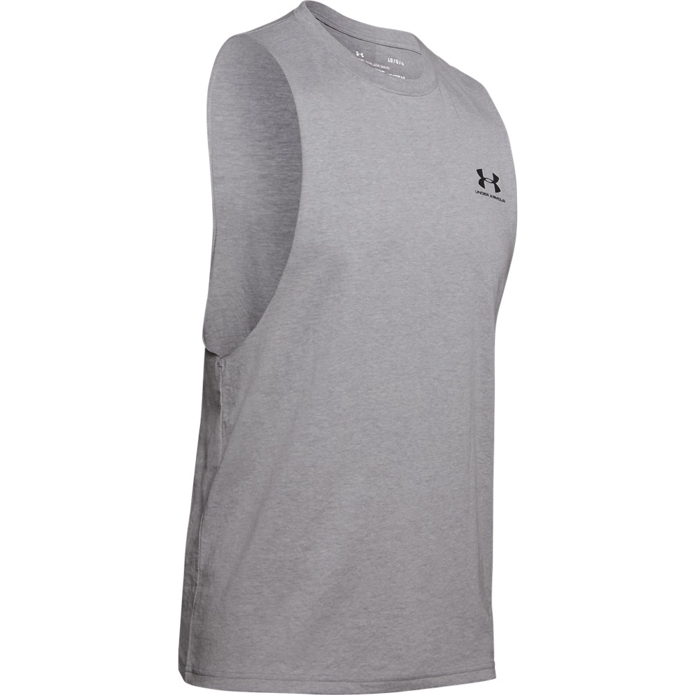 Under Armour® Trainingstop »UA LEFT CHEST CUT OFF TANK« sportliche Schnittform, für Trainingseinheiten, leichtes Design