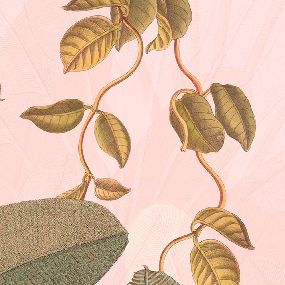 Komar Fototapete »Dot - selbstklebende Vlies Fototapete - Botany - Grösse 125 x 125 cm« Motiv | bedruckt glatt