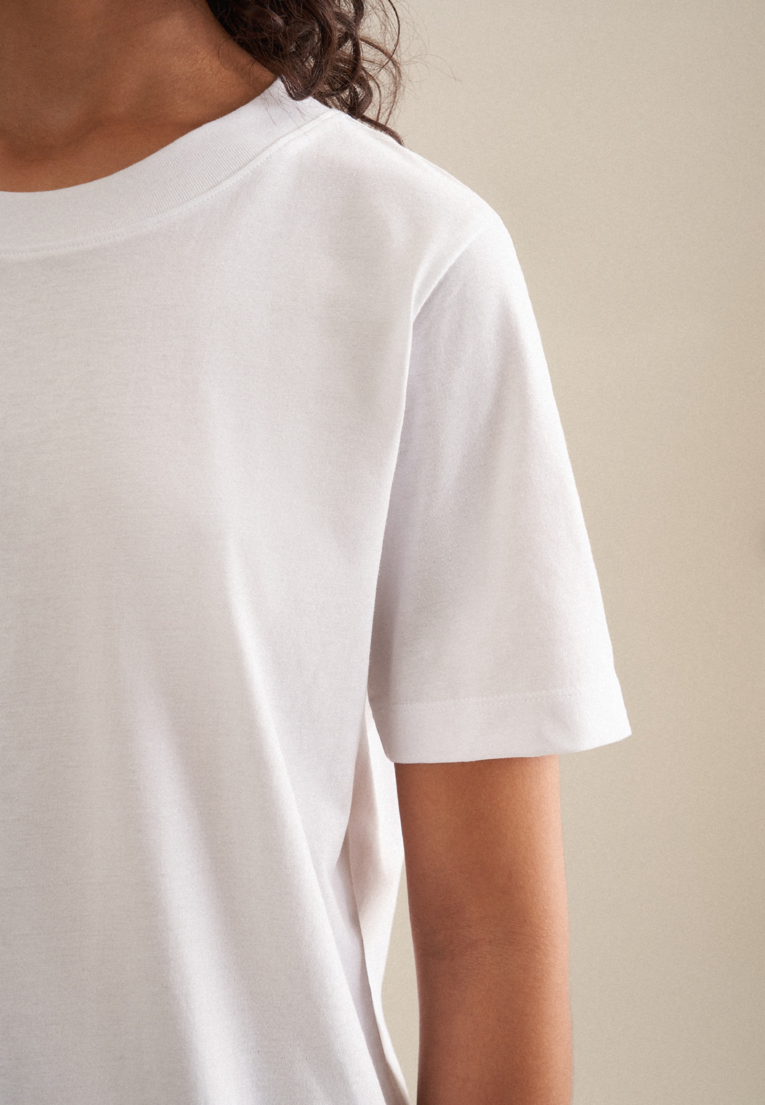 seidensticker T-Shirt »THE TSHIRT« Kurzarm Rundhals Uni