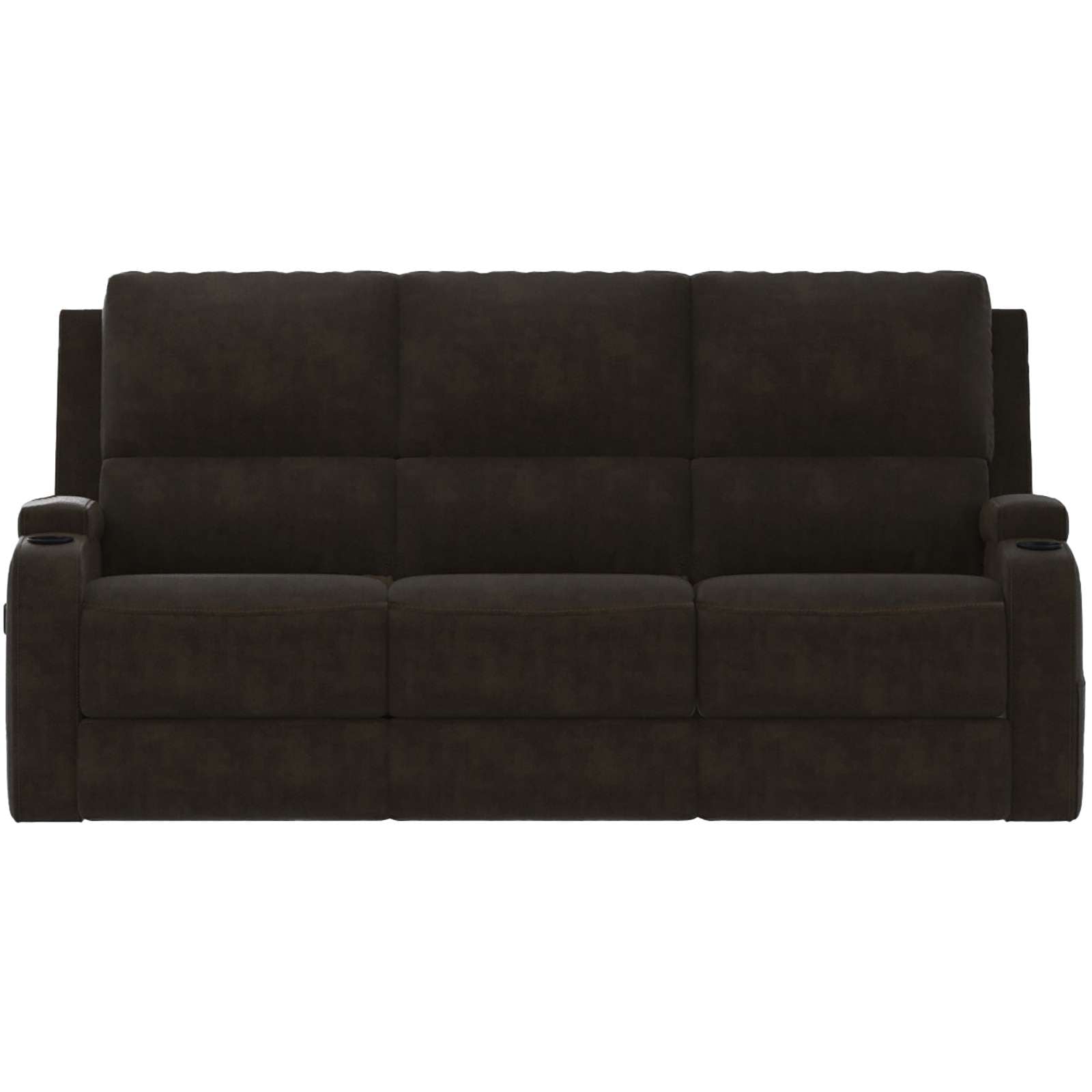 GOODproduct 3-Sitzer »NAPORI Microfaser, Multimediasofa, Kinosessel XXL« Kinosofa mit 2 x Relaxfunktion und Getränkehalter
