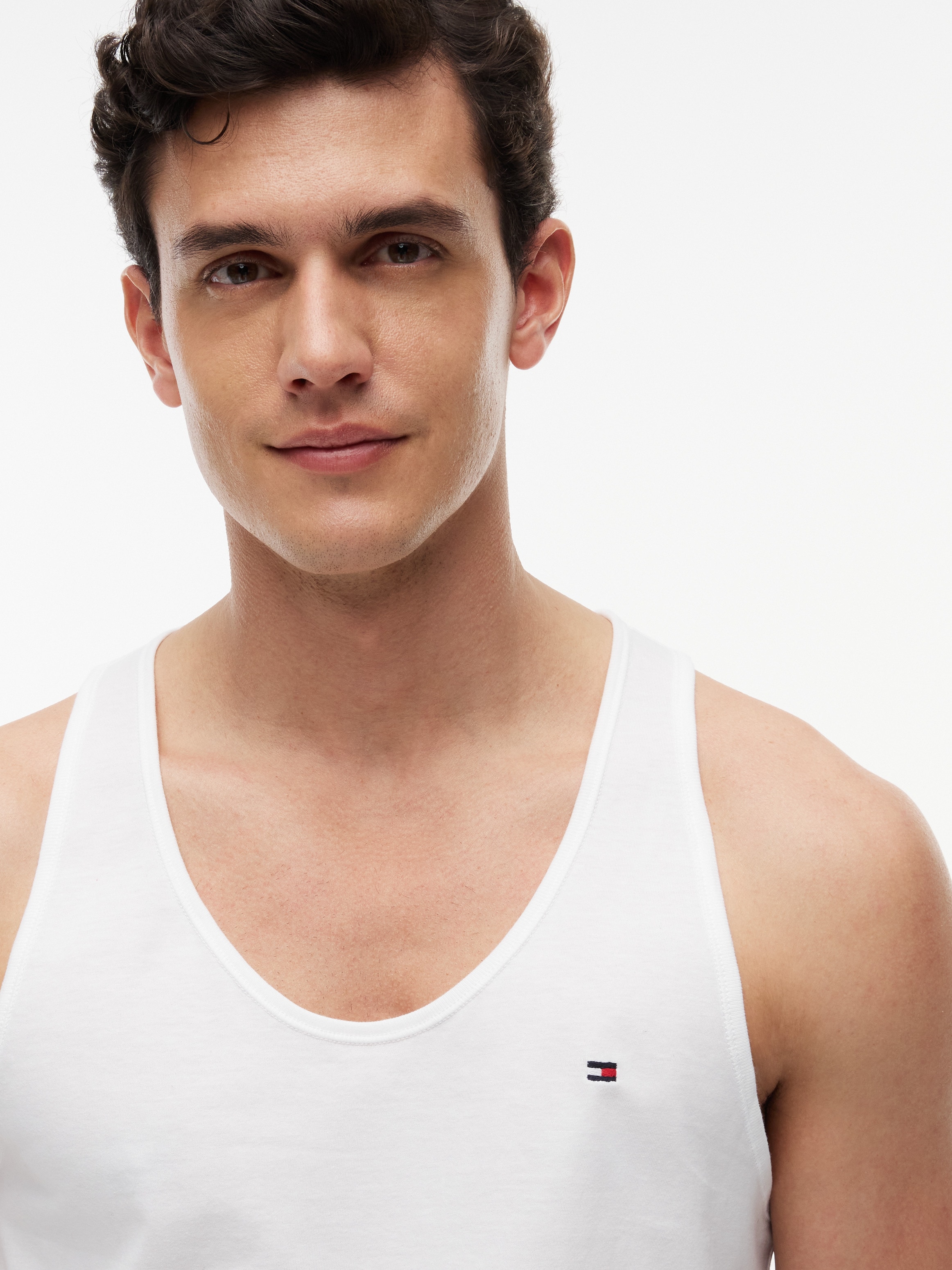 Tommy Hilfiger Underwear Débardeur »3P TANK TOP« Paquet, lot de 3, 3 pièces avec broderie du logo
