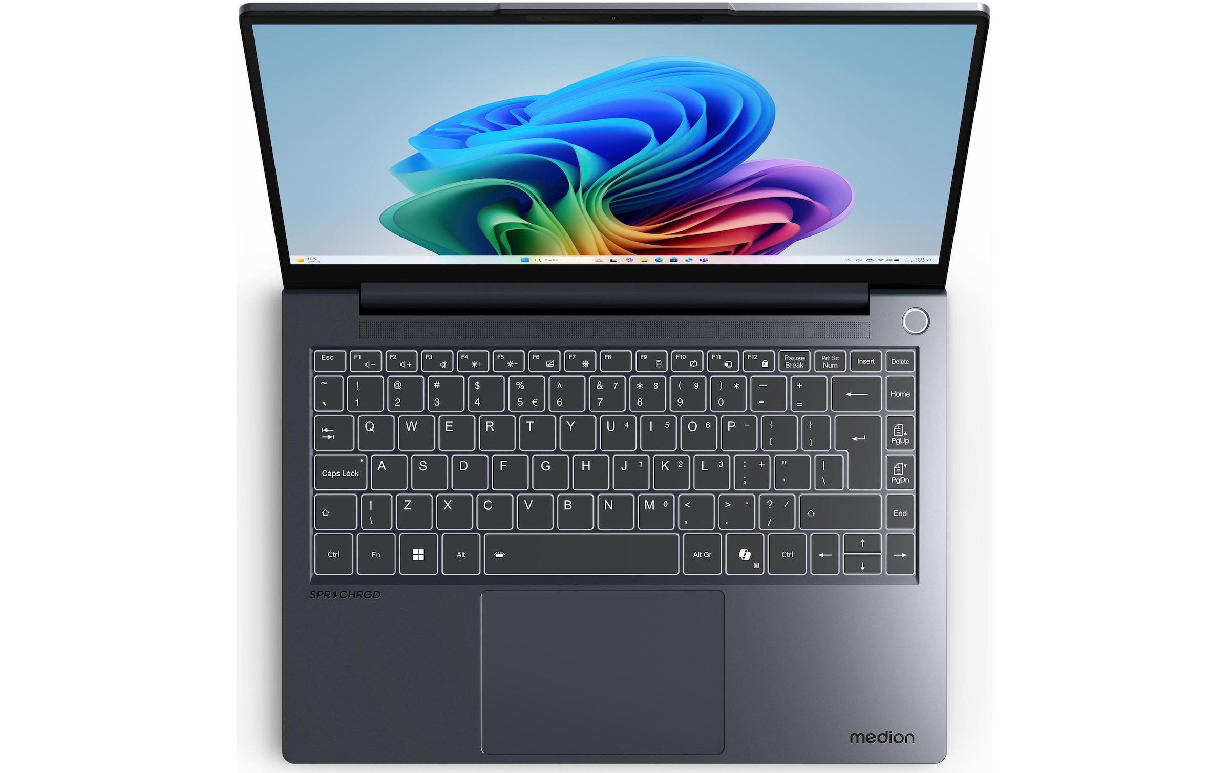 Medion® Notebook »SPRCHRGD 14 S2 (MD62722)« / 14 ″ Intel Core Ultra 7 Integrierte NPU (Neural Processing Unit)