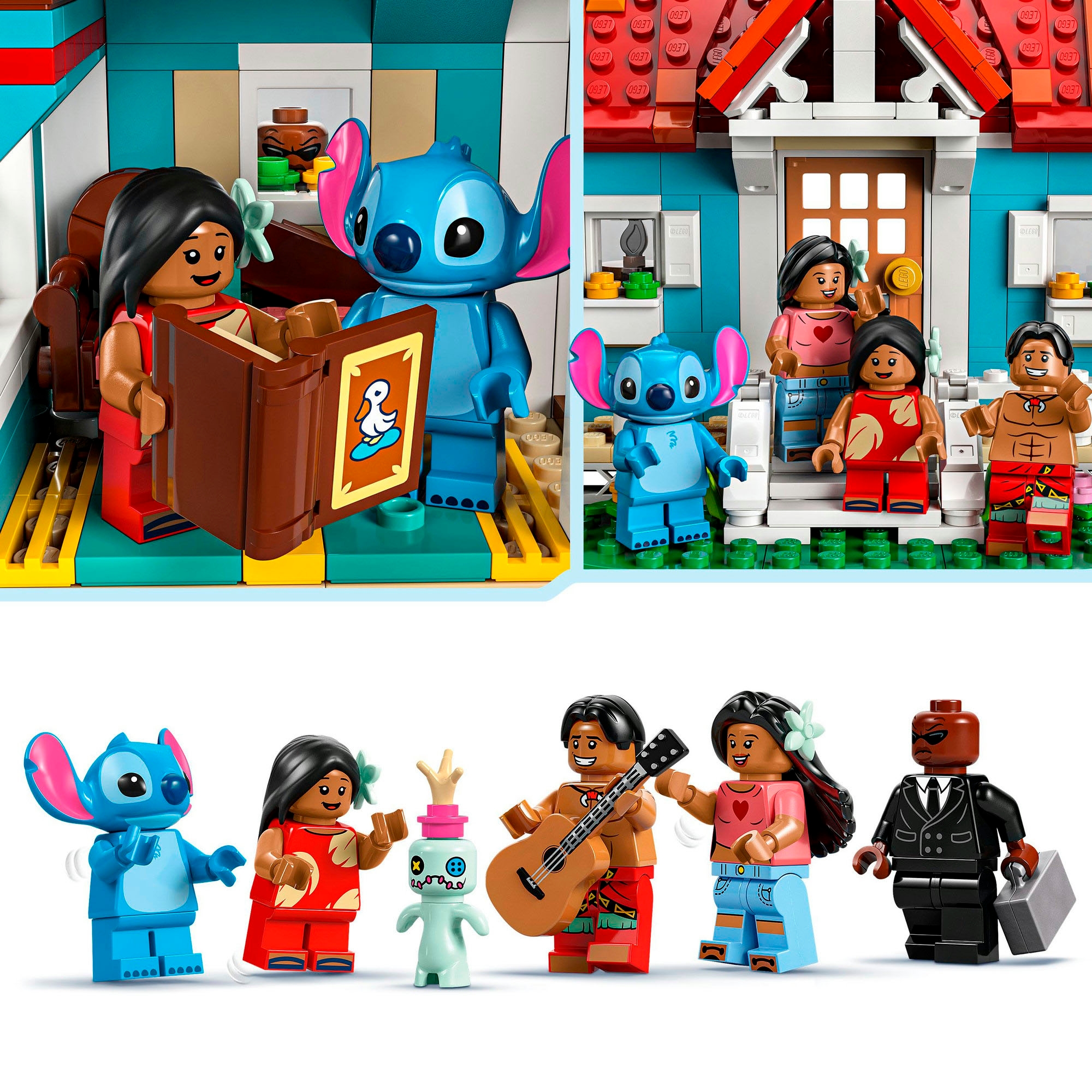LEGO® Pions de construction »Das Strandhaus aus „Lilo und Stitch“ (43268), LEGO® Disney Classic« Made in Europe