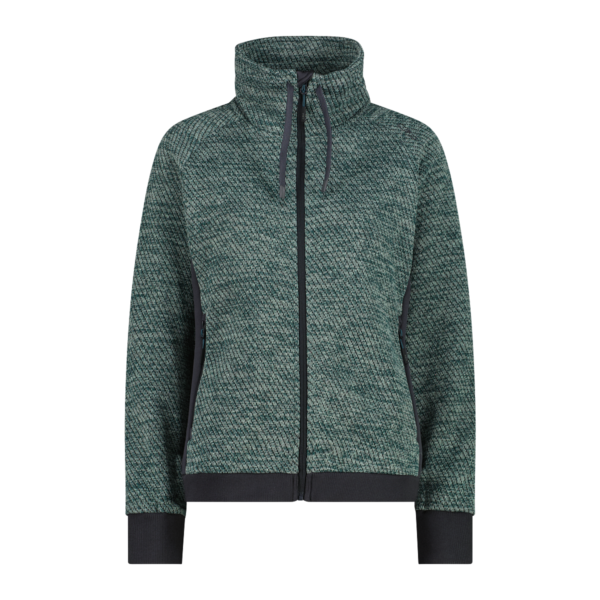 CMP Strickfleecejacke für Outdoor-Aktivitäten, mit Reissverschluss, hohe Atmungsaktivität