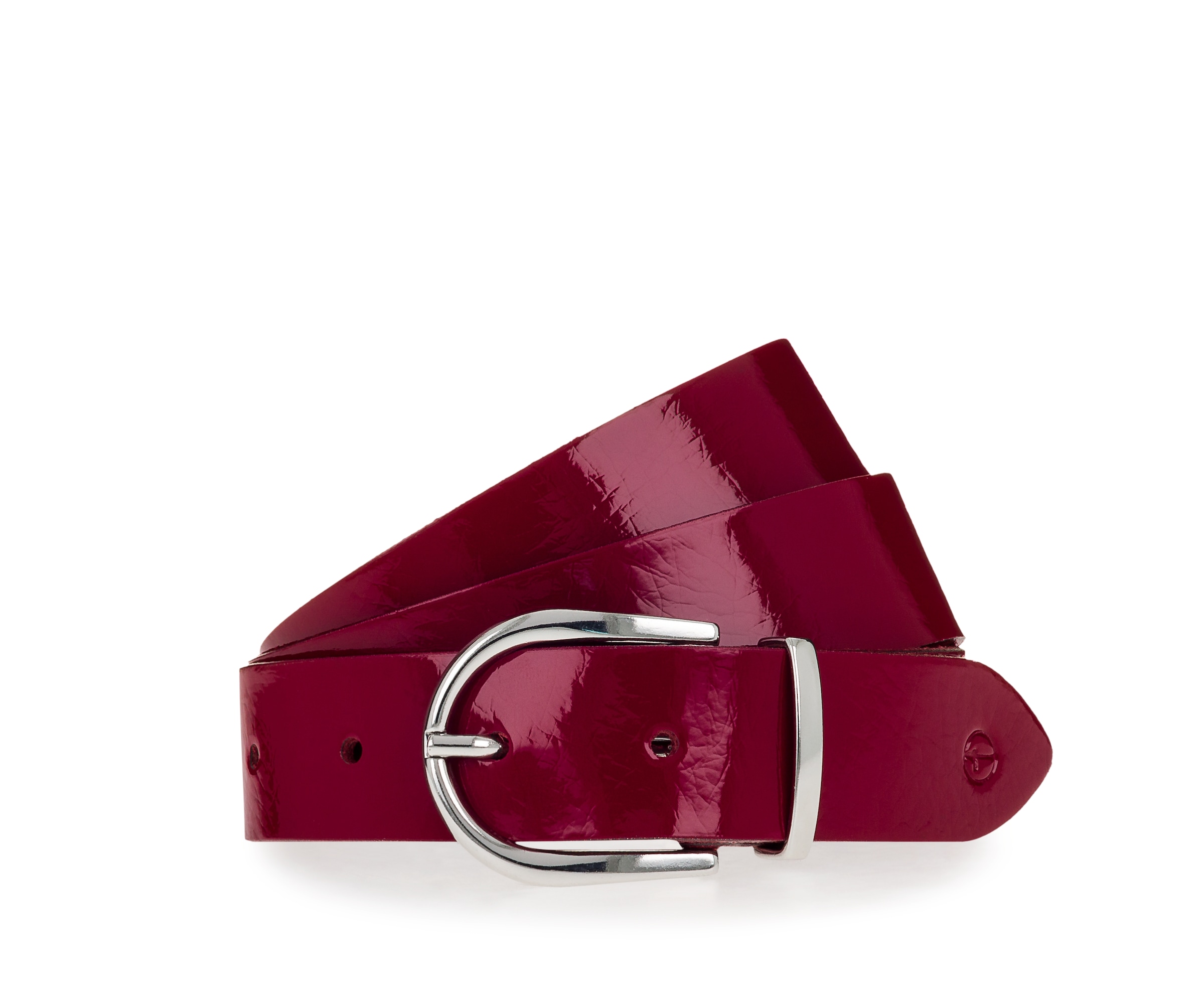 Tamaris Ceinture en cuir »"Ellen Silver"« 1 cuis 3 cm breit, mit Crasheffekt, klassische Dornschnalle