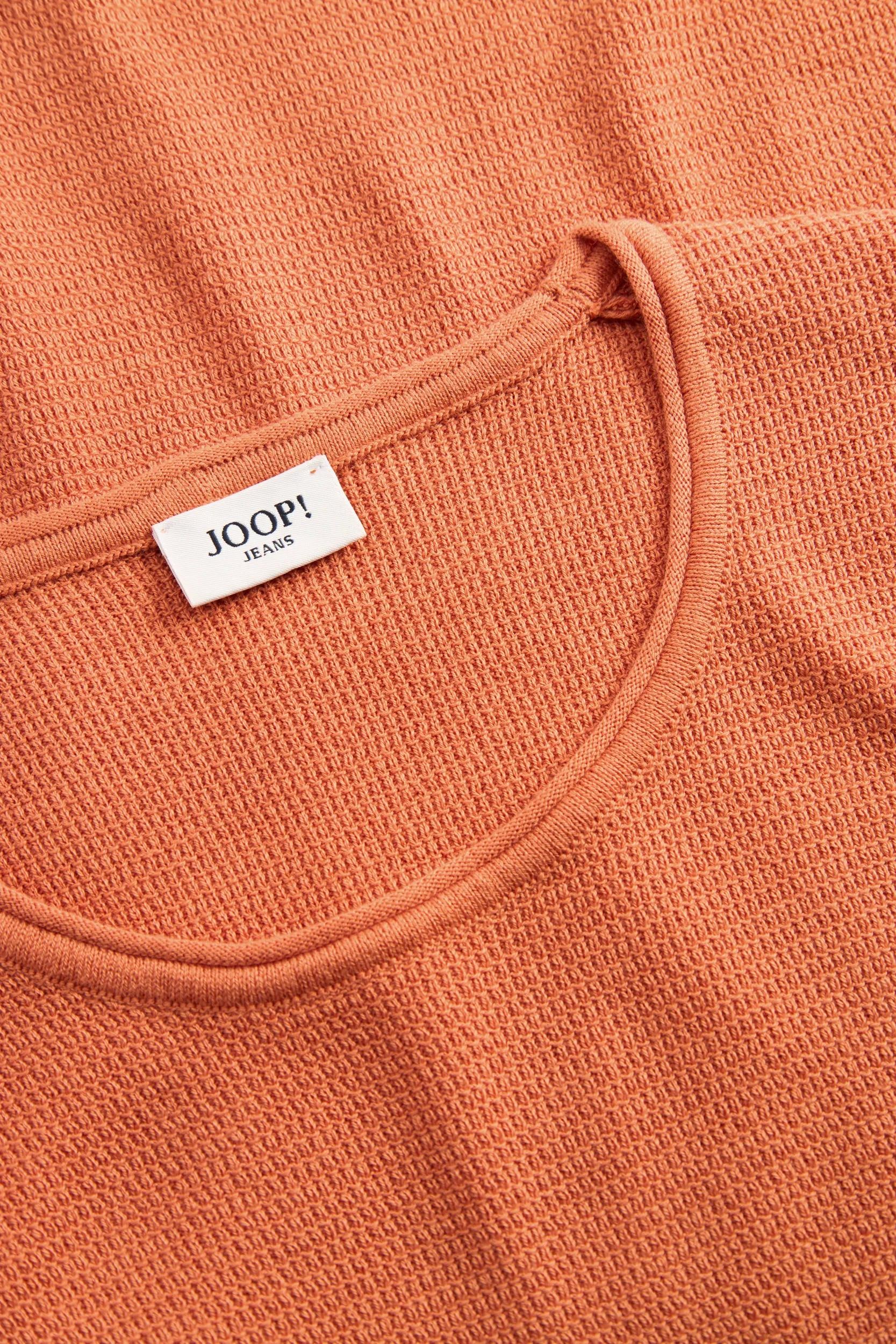 Joop Jeans Pull à col rond »Svenor« mit feinem Strukturmuster