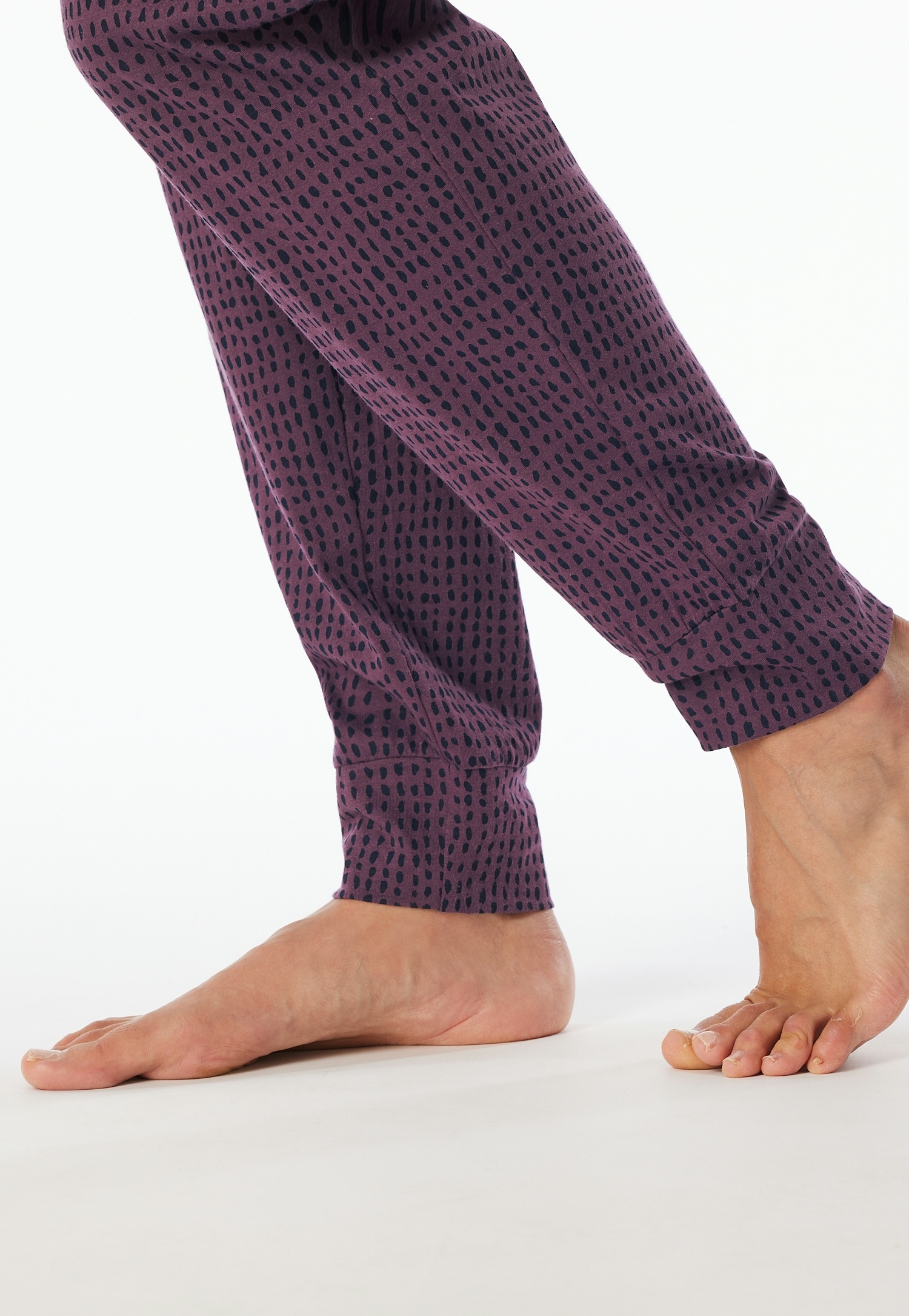 uncover by SCHIESSER Schlafanzug »Uncover Nightwear« 2 tlg. Baumwolle, Singel Jersey-Qualität, langärmelig, atmungsaktiv, bequem