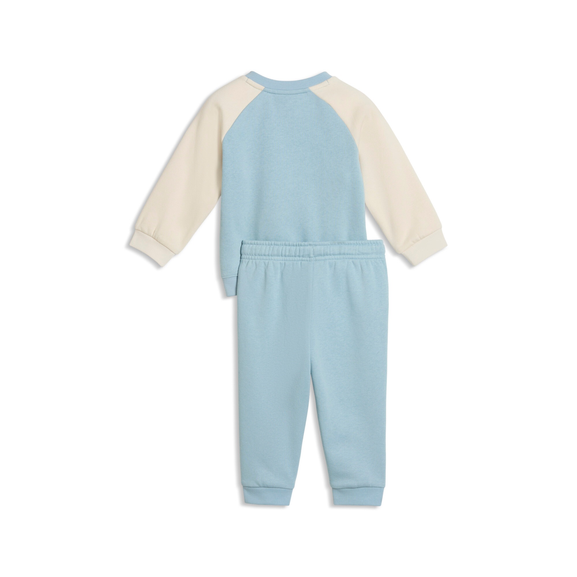 PUMA Trainingsanzug »MINICATS ESS RAGLAN CREW SET FL INF« 2 tlg. mit Kapuze, mit innenliegendem Kordelzug an der Hose