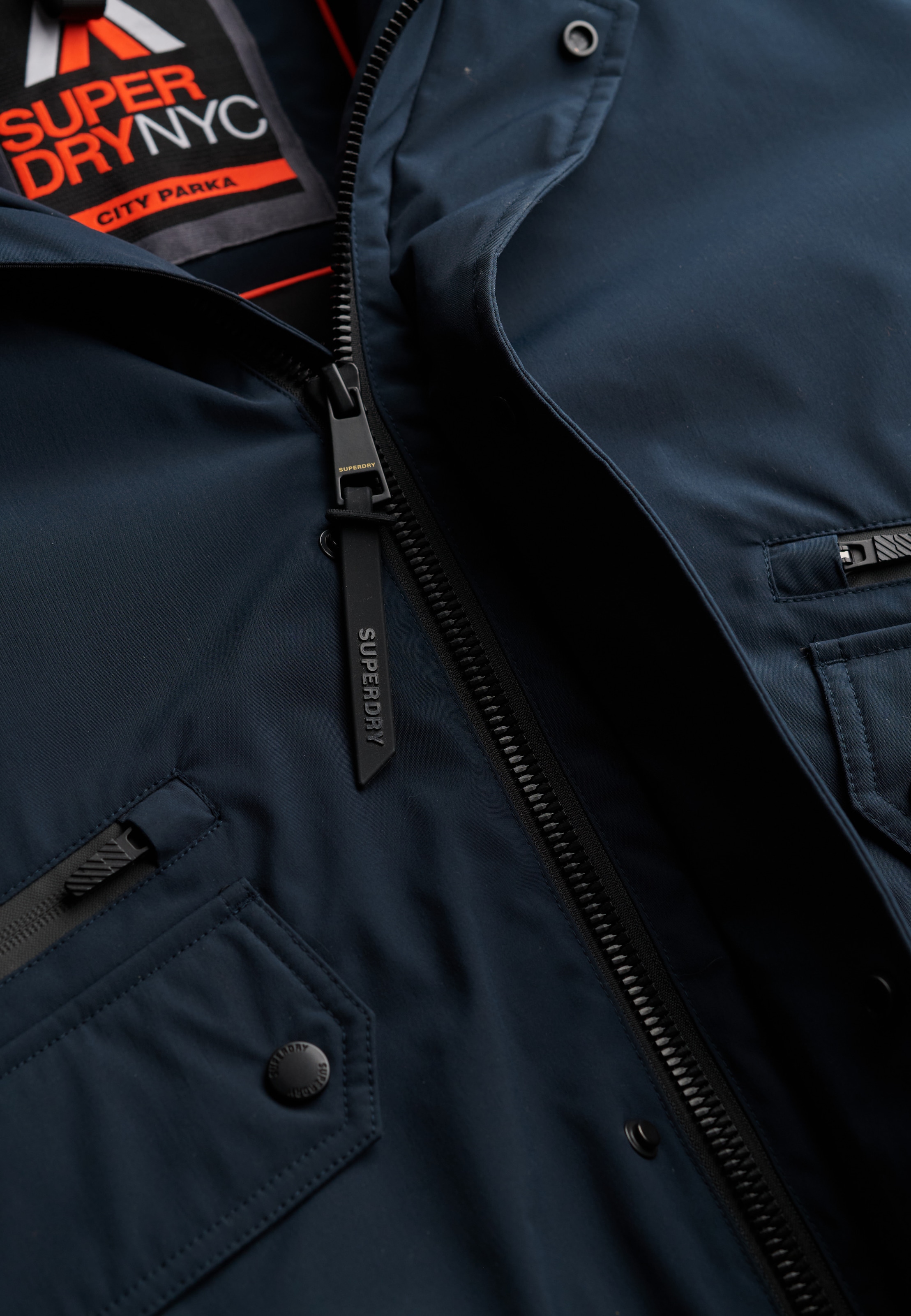 Superdry Veste matelassée »CITY PADDED BOMBER JACKET« ohne Kapuze