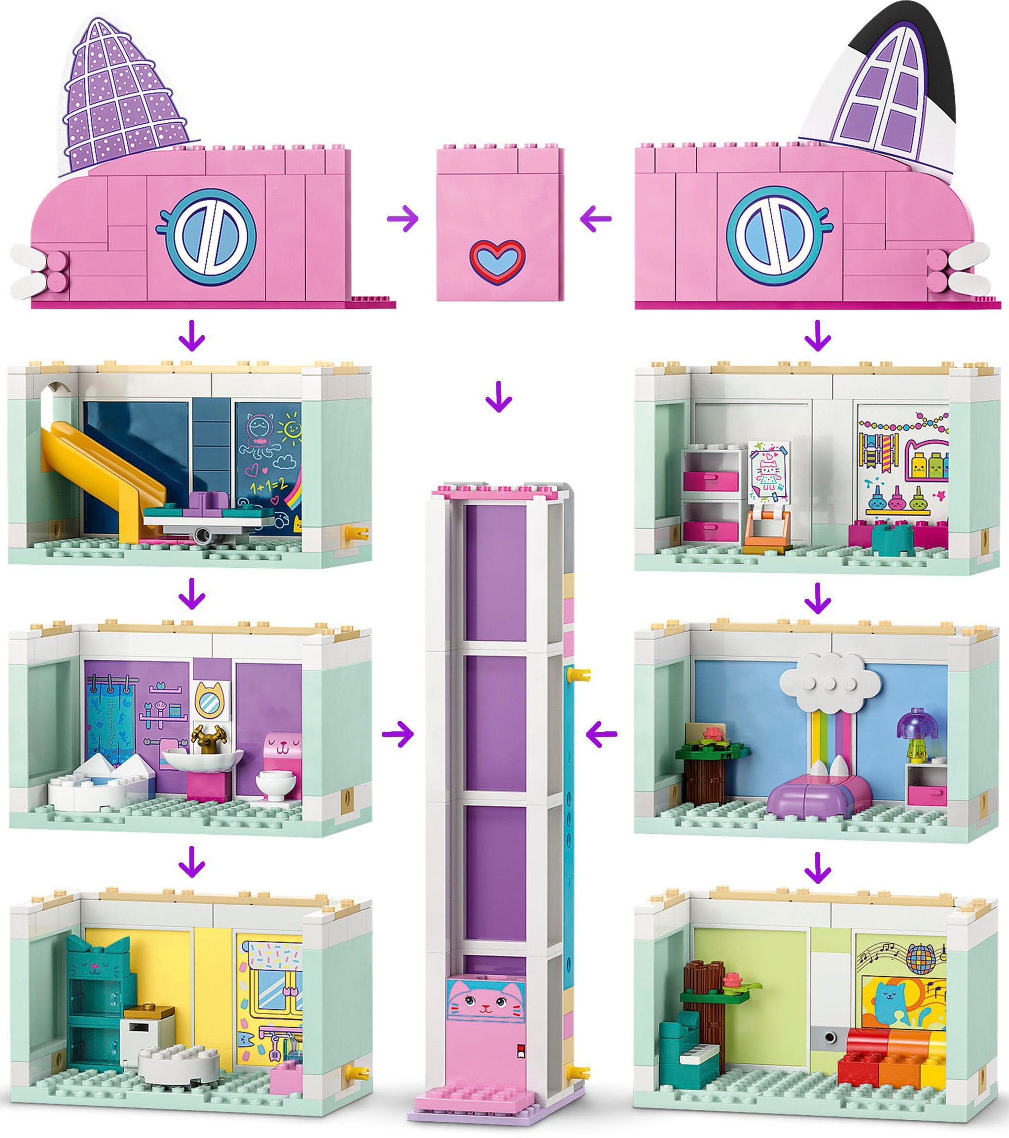 LEGO® Pions de construction »Gabbys Puppenhaus (10788), LEGO® Gabby's Dollhouse« Made in Europe
