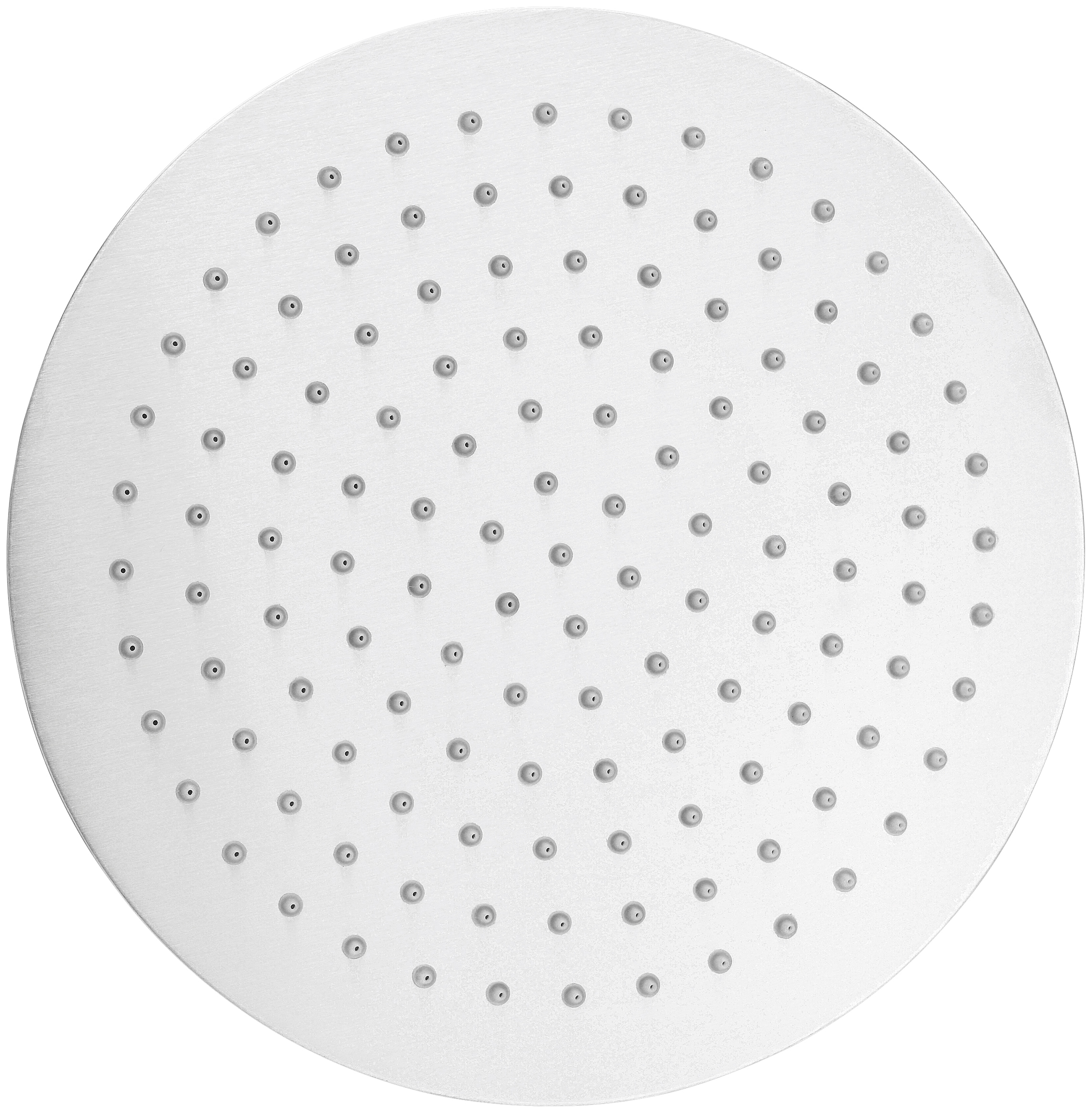 Schütte Kopfbrause »Toulouse« mit Antikalk-Noppen in Edelstahl, ultraflache Regendusche Ø 25cm