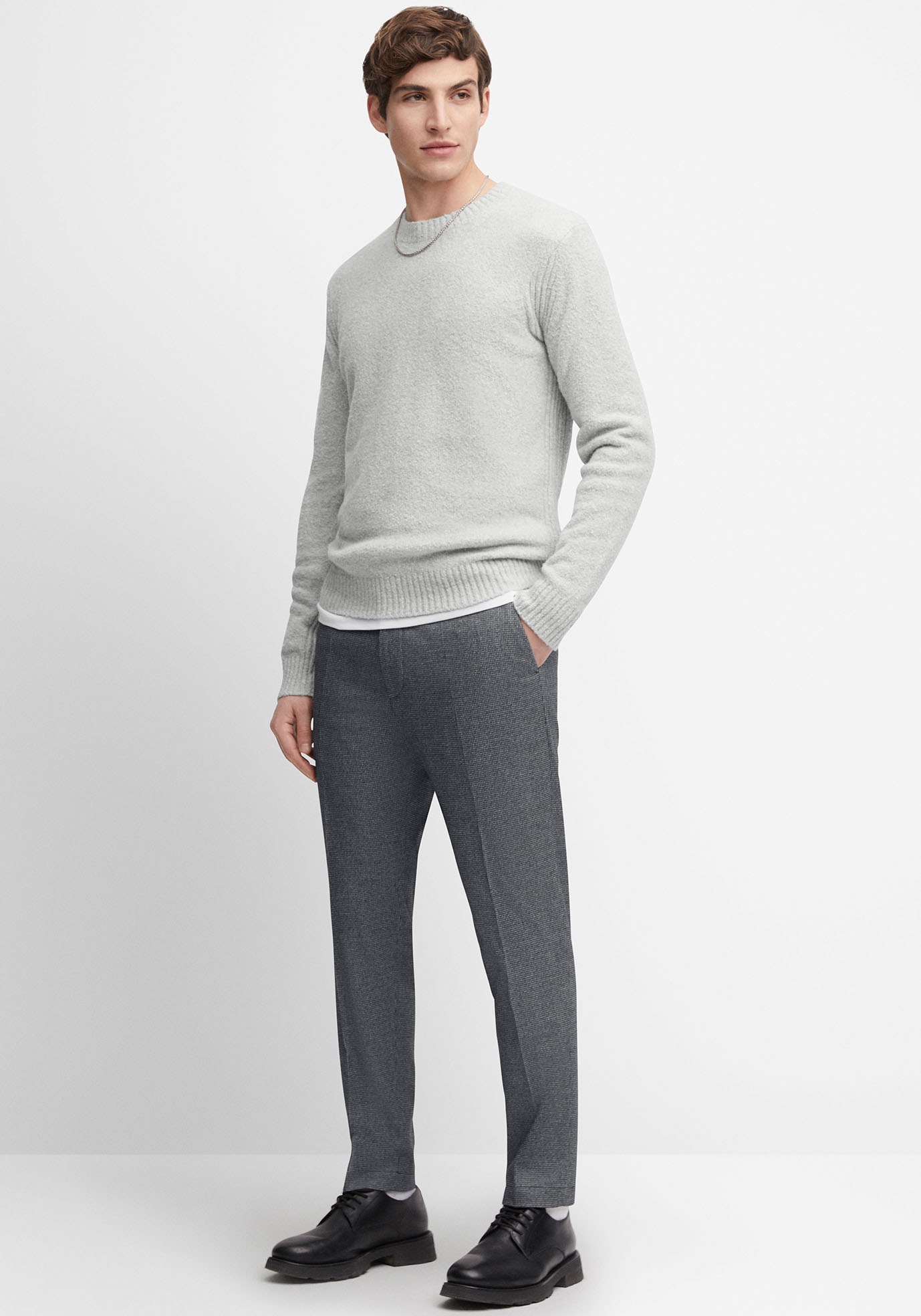 Cinque Rundhalspullover »CIZAC« mit Strickbündchen