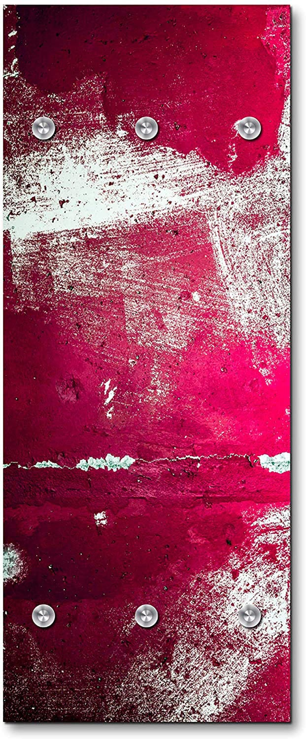 queence Garderobenleiste »Alaula« Wand Garderobe, wischtechnik, Beton Optik, clean, platzsparend