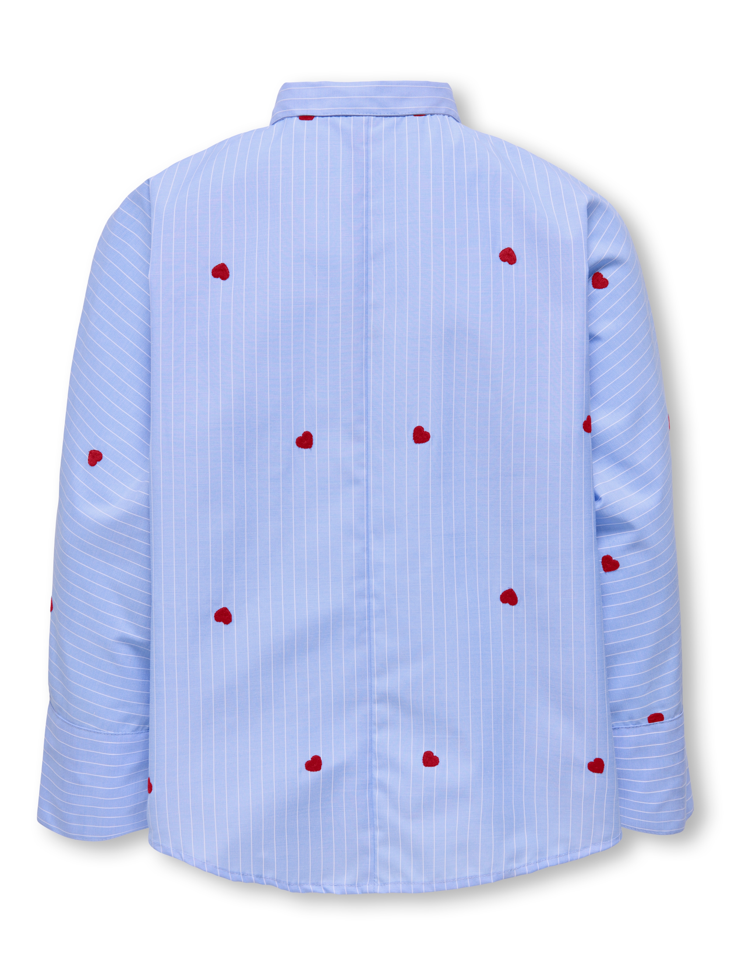 KIDS ONLY Blouse chemise »KOGNEW LINAGRACE LS ST.EMB SHRT WVN NOOS«