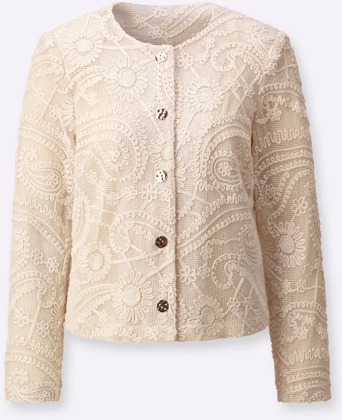 creation L Veste blazer »Baumwoll-Blazer«
