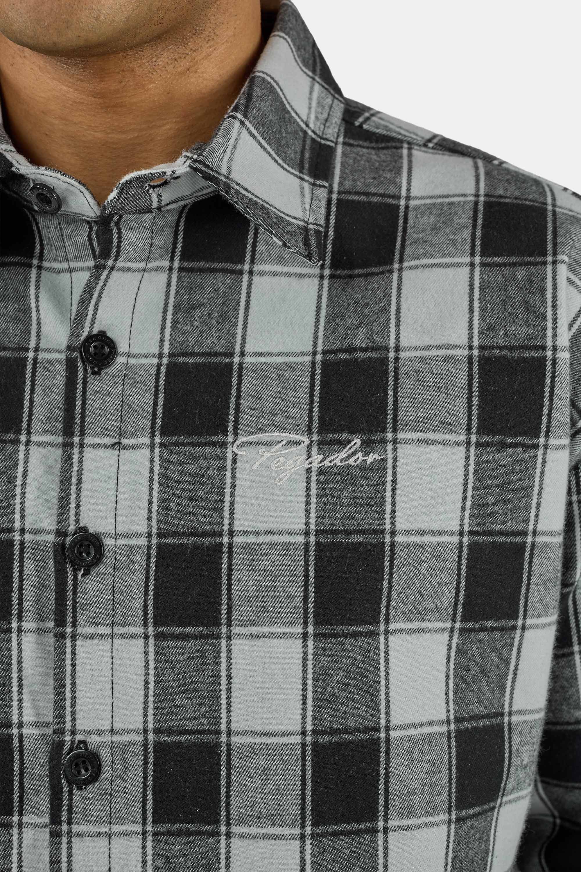 PEGADOR Chemise à manches longues »Bevill Flannel Shirt« coton, coupe régulière