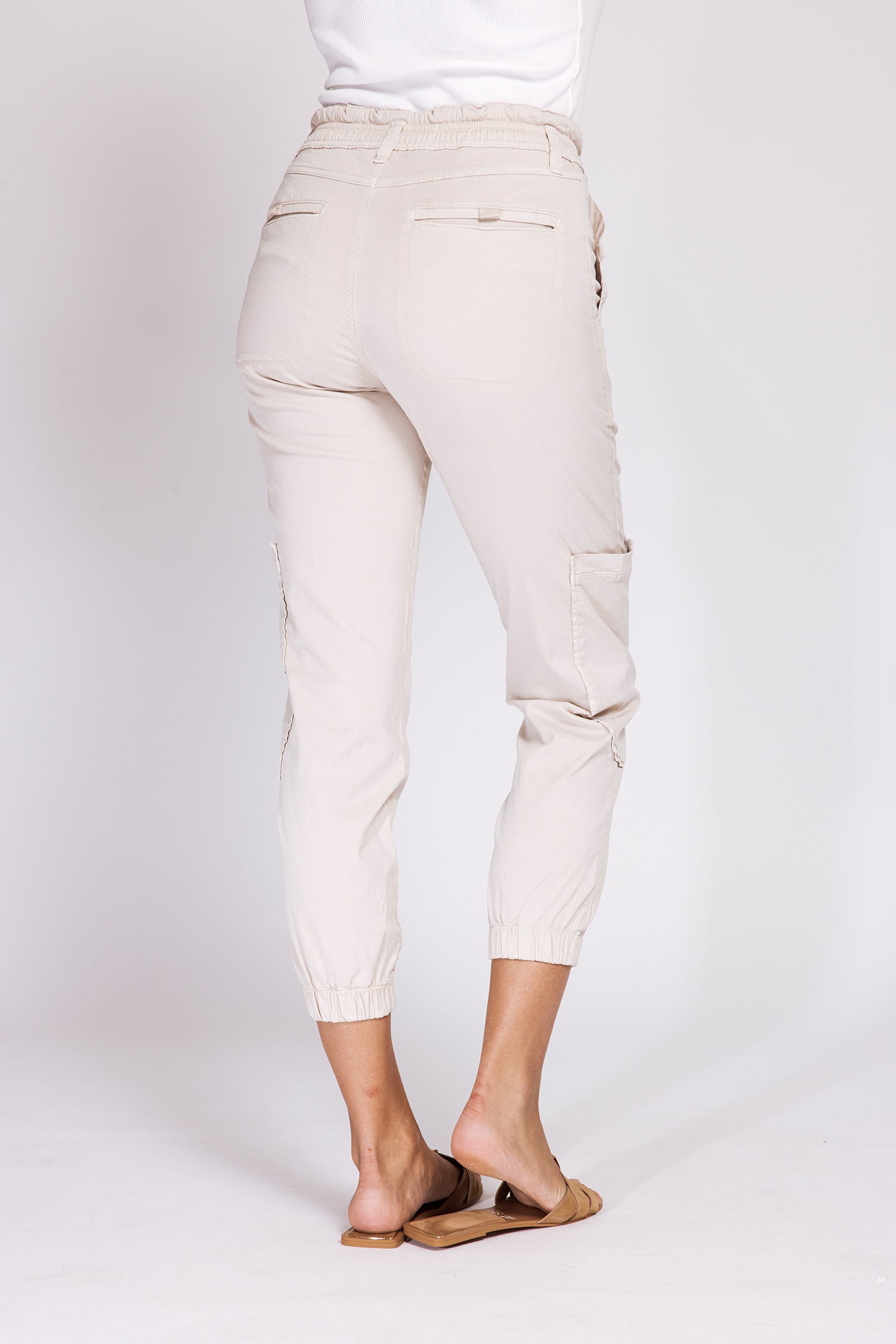 Zhrill Pantalon en tissu »FINNA Cargohose«  coupe étroite, pour look casual, longueur 3/4