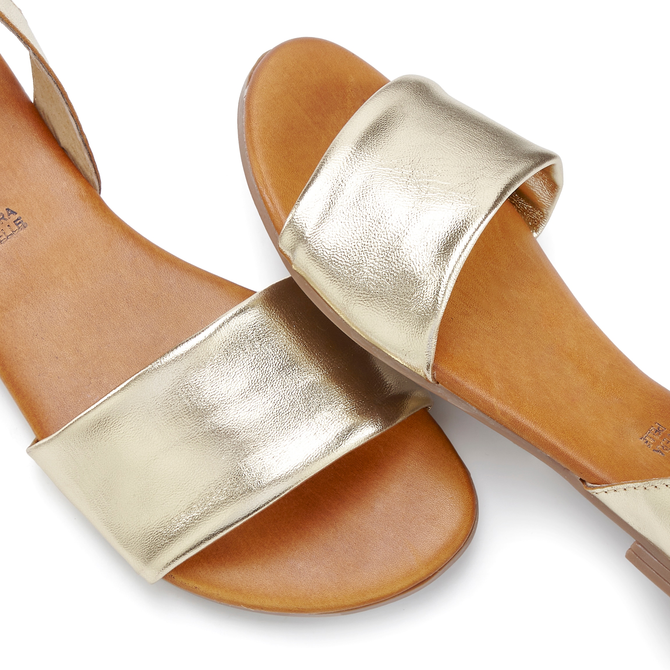 LASCANA Sandale »Sommerschuh, offener Schuh, Mule, Pantolette«  NOUVEAU en cuir avec bride élastique