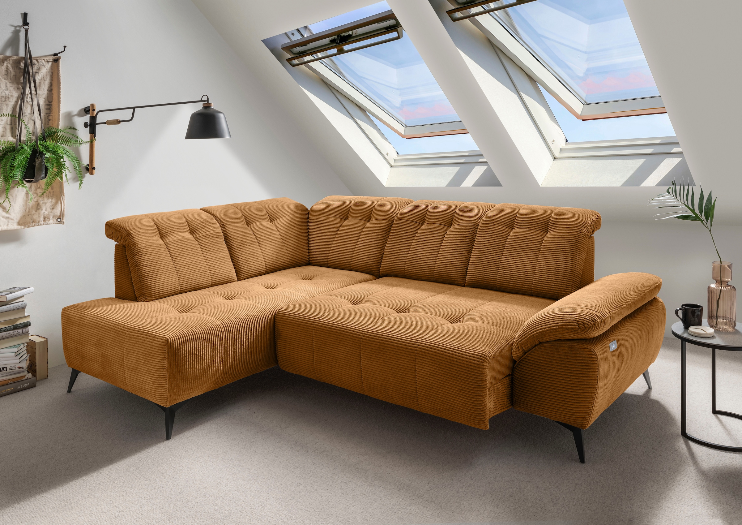 Home affaire Canapé d'angle »Fiore«