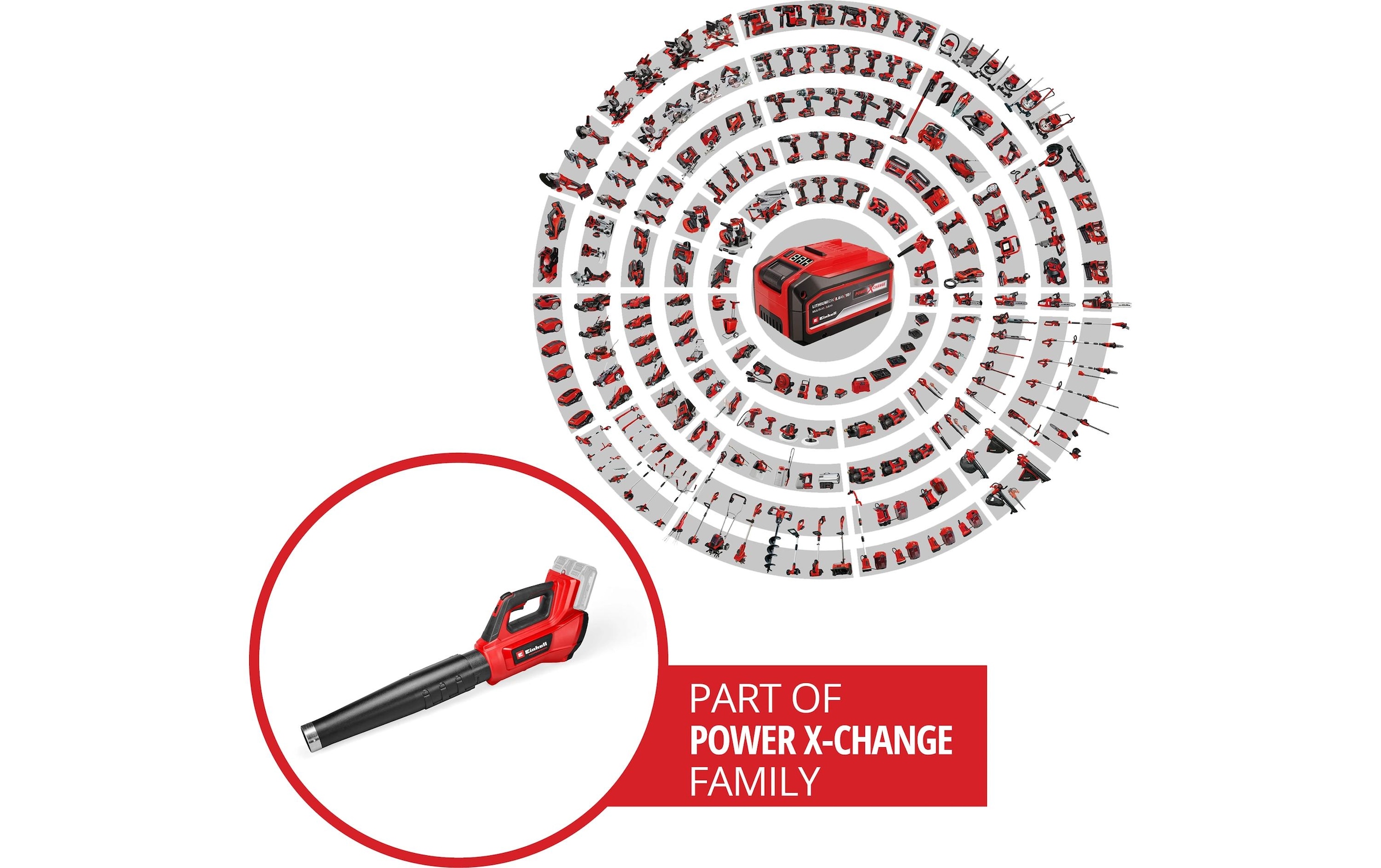 Einhell Souffleur de feuilles sans fil »GP-LB 36/230 Li E BL-Solo«
