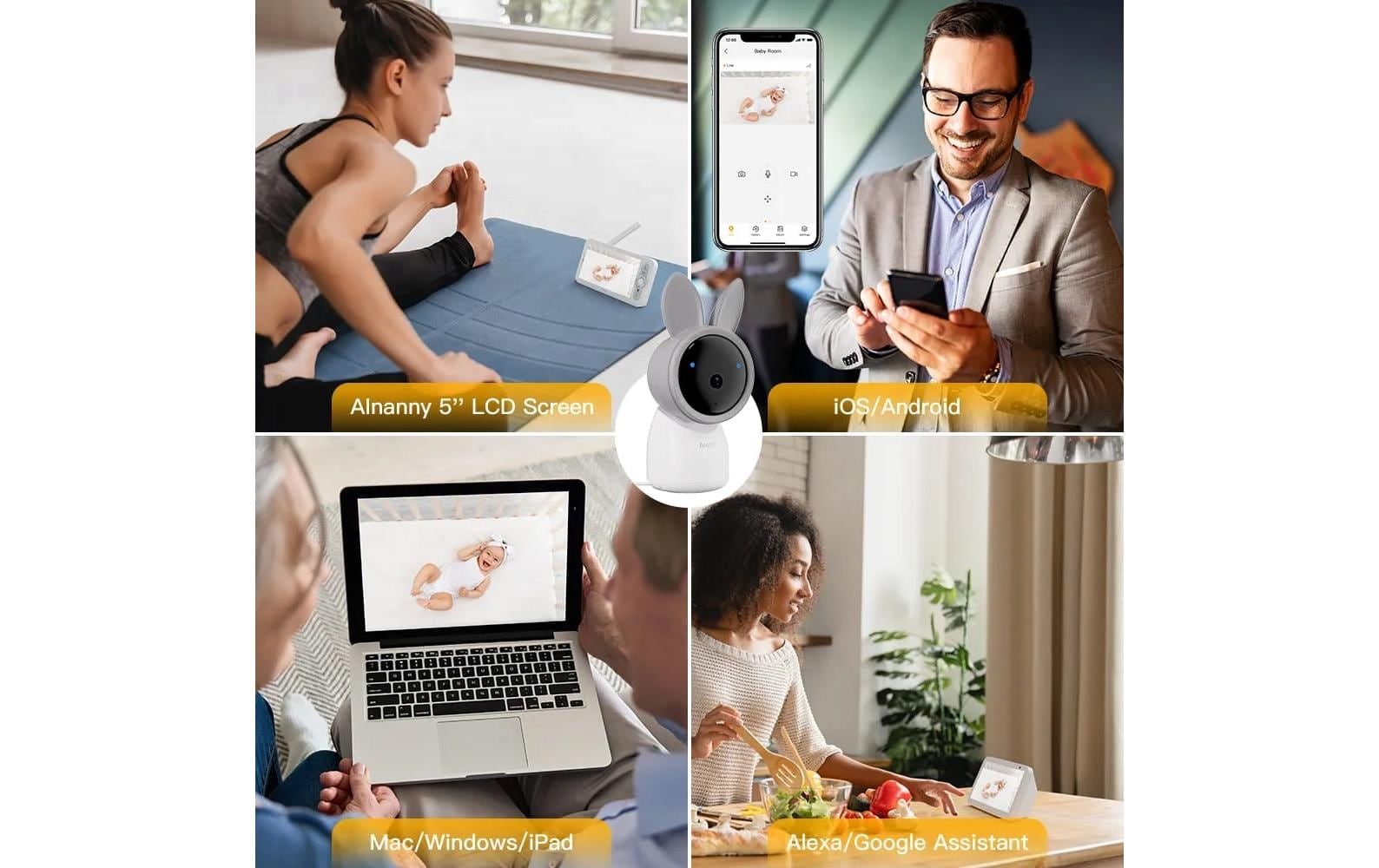   Video-Babyphone »Arenti AINanny 2 Kamera Set«