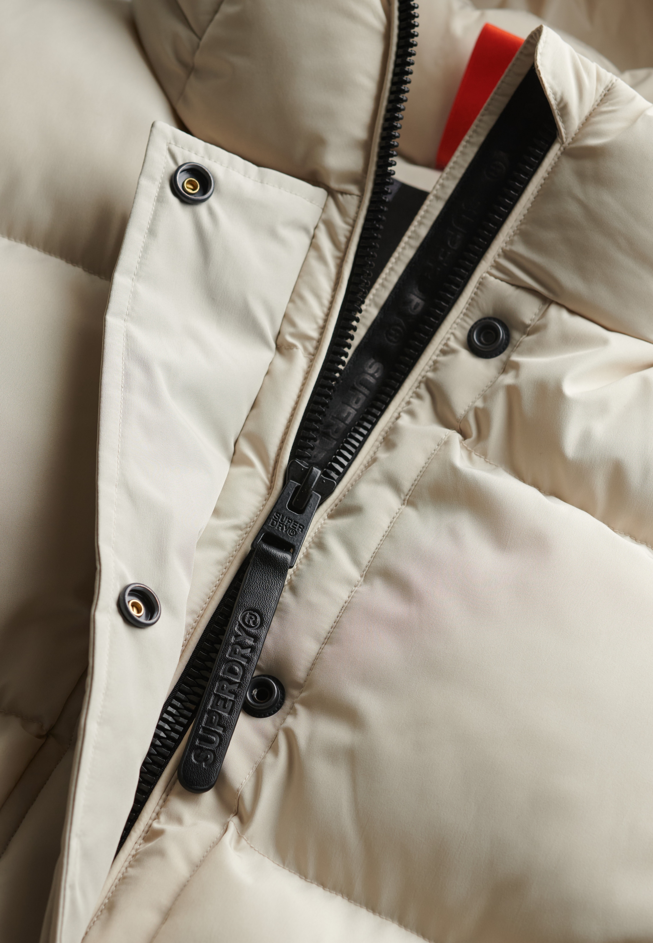 Superdry Steppjacke »HOODED 5 BAFFLE SPORTS PUFFER« mit Kapuze