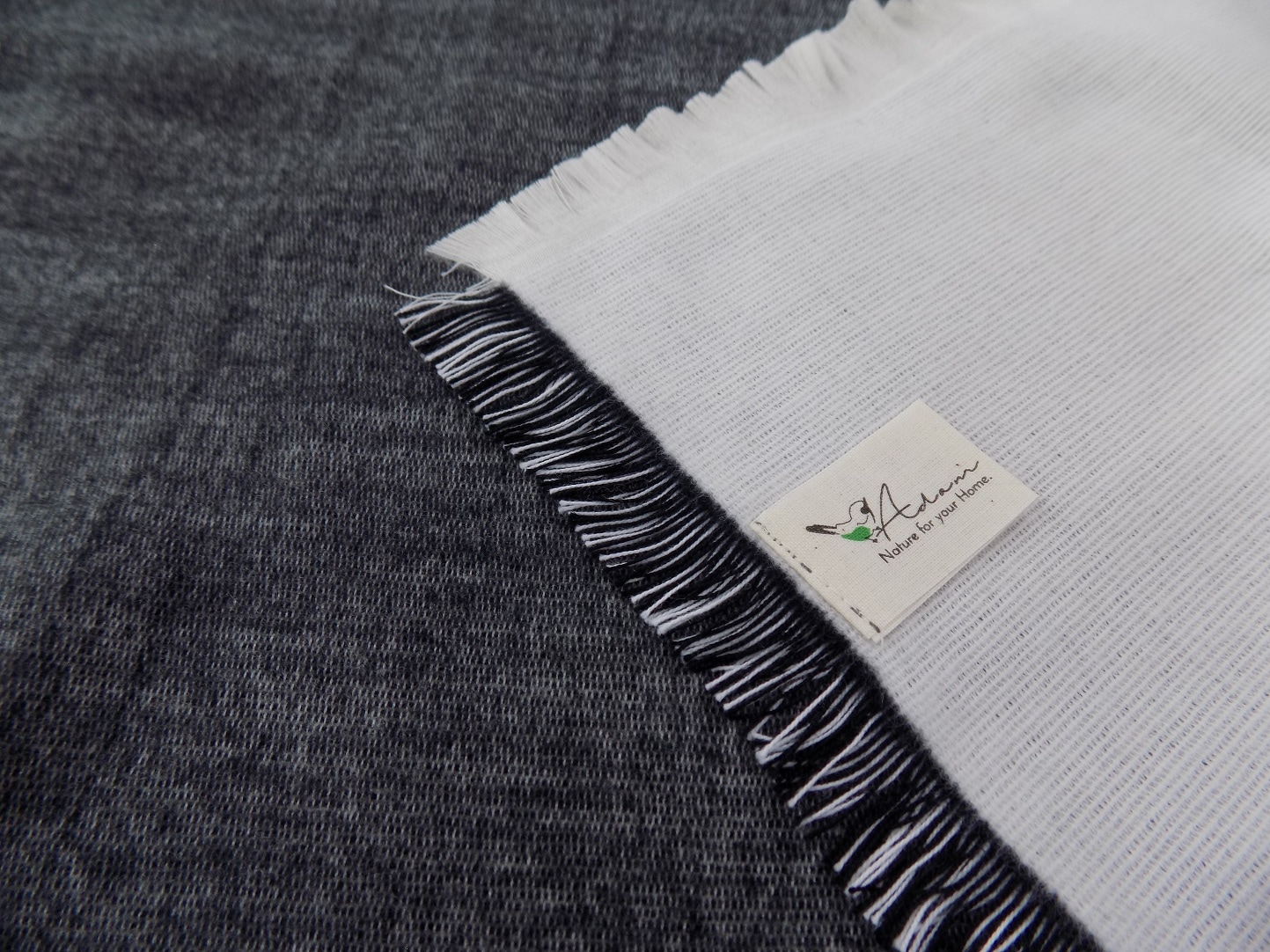 Adam Couverture d'intérieur »Solo« GOTS zertifiziert - aus Bio-Baumwolle, Kuscheldecke