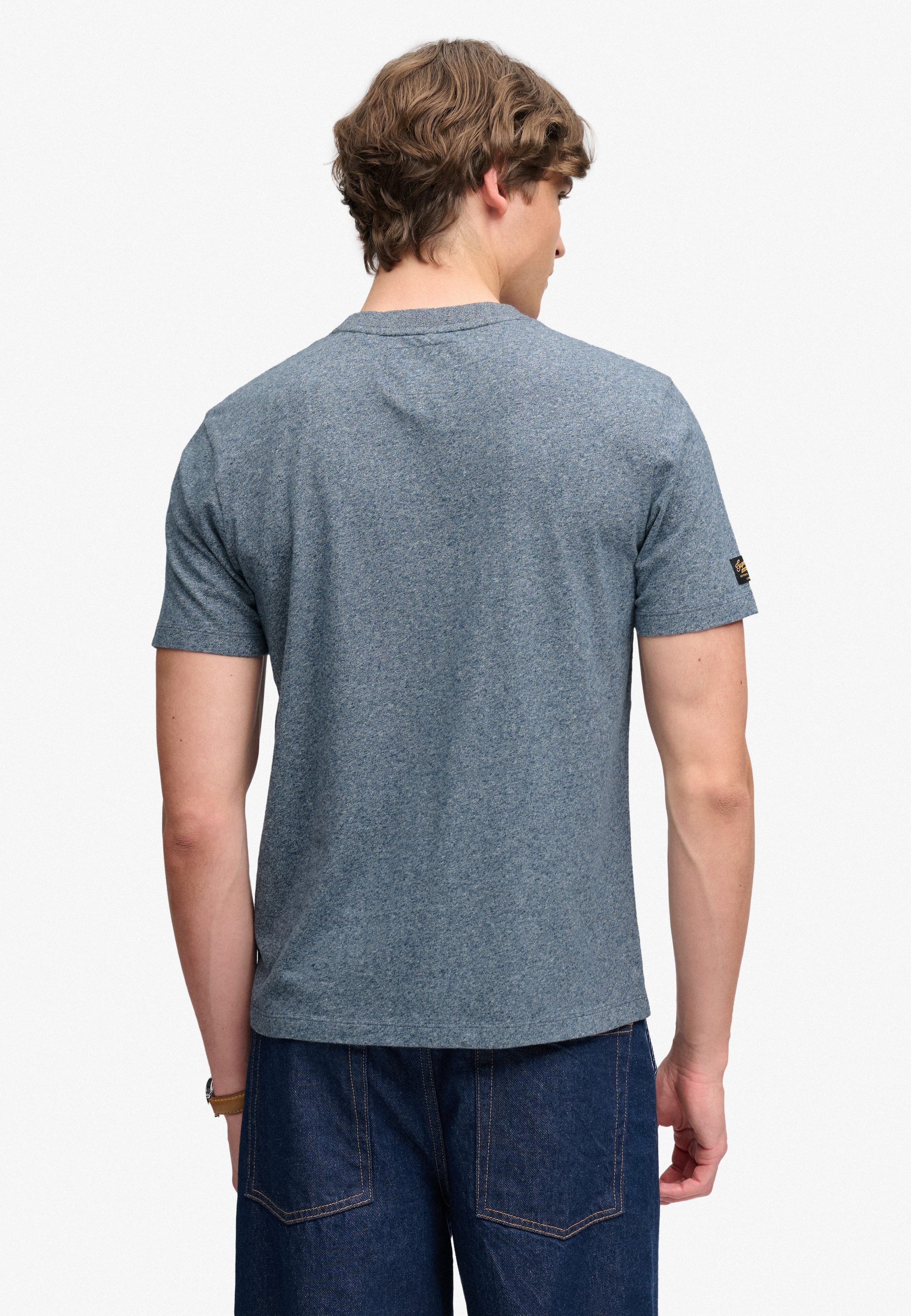 Superdry Shirt à col rond »VL HERITAGE RELAXED TEE« coton, coupe décontractée