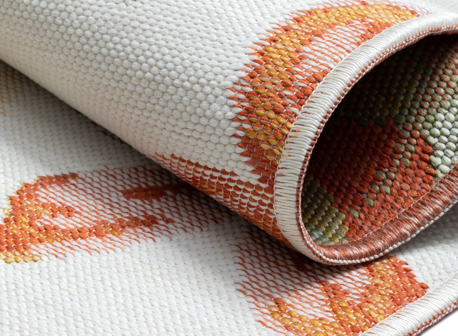 Myflair Möbel & Accessoires Teppich »Isla, LAGERRÄUMUNG!« rechteckig 6 mm Höhe Wendeteppich, Blumen, mit Bordüre, Outdoor geeignet, Balkon, Terrasse