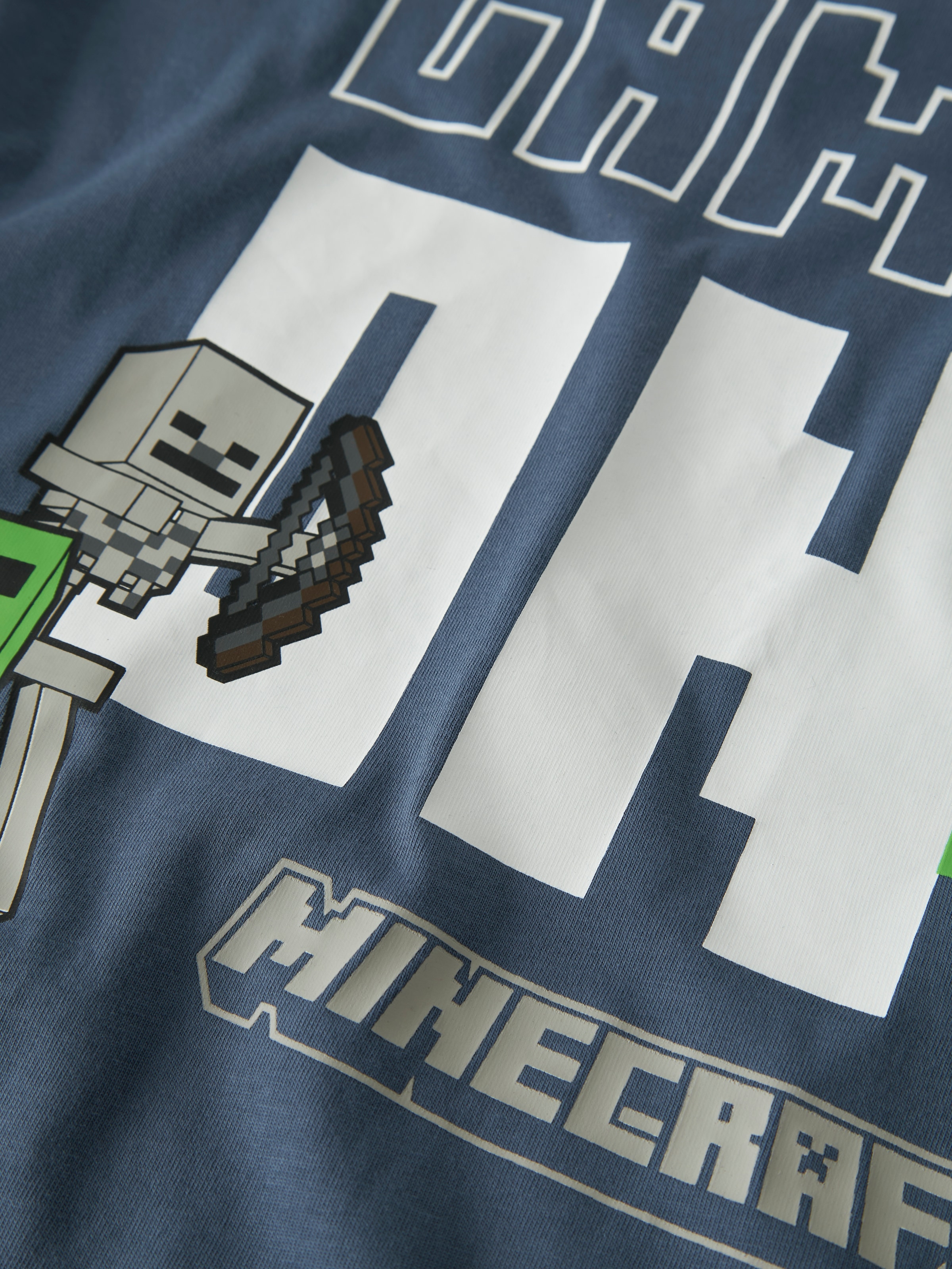 Name It T-Shirt »NKMJUN MINECRAFT SS NREG TOPBOX NOOS BIO« Baumwolle, regular fit