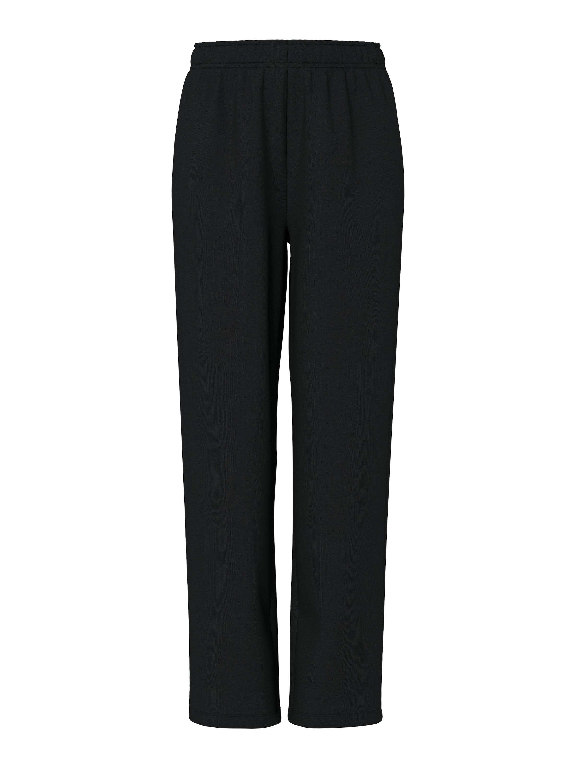 pieces Pantalon sweat »PCCHILLI HW STRAIGHT SWEAT PANTS NOOS BC«  mélange coton, coupe droite