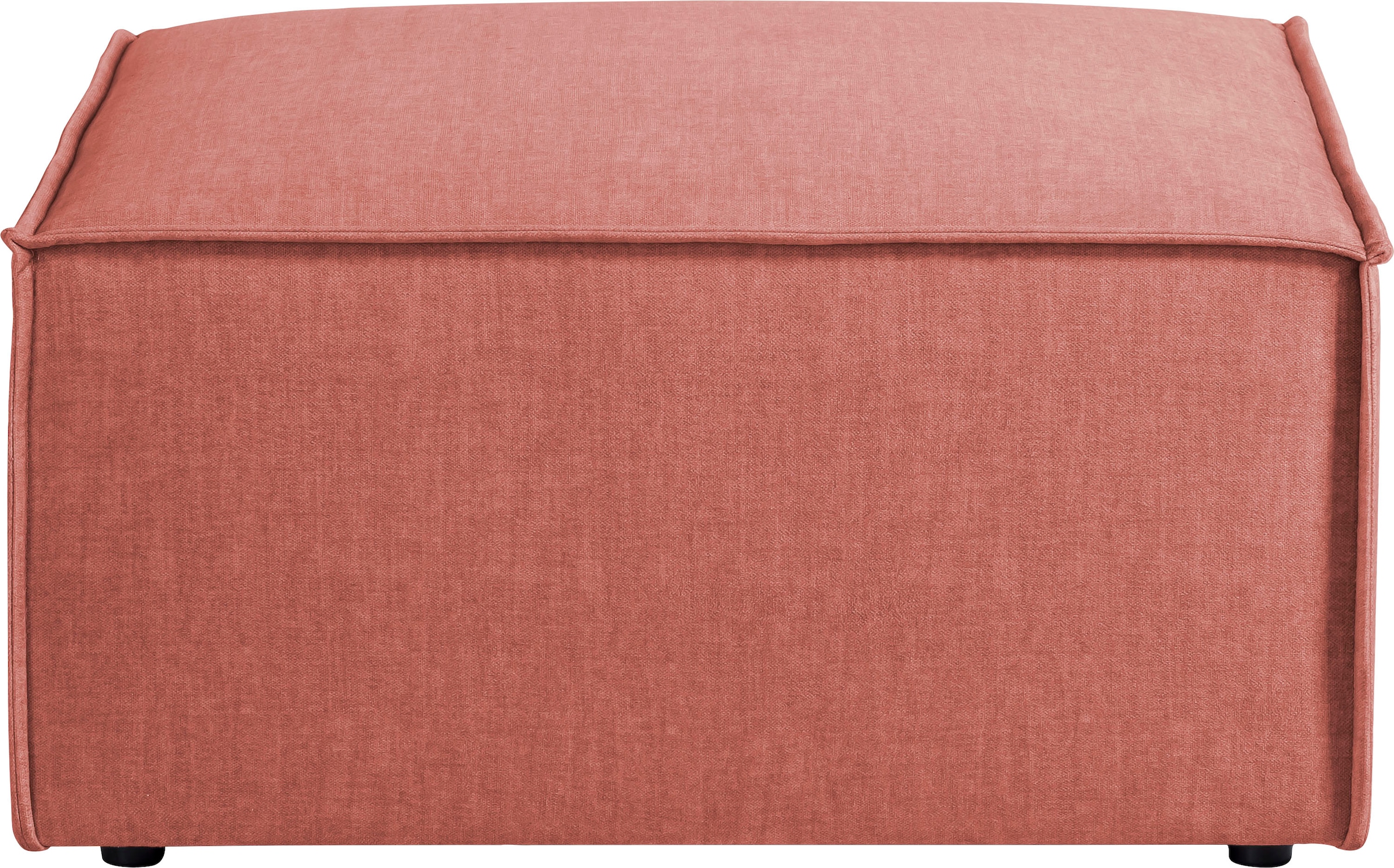 GOODproduct Tabouret »SHERWOOD Samtvelours Polsterhocker« tabouret carré, complément idéal pour le loveseat SHERWOOD